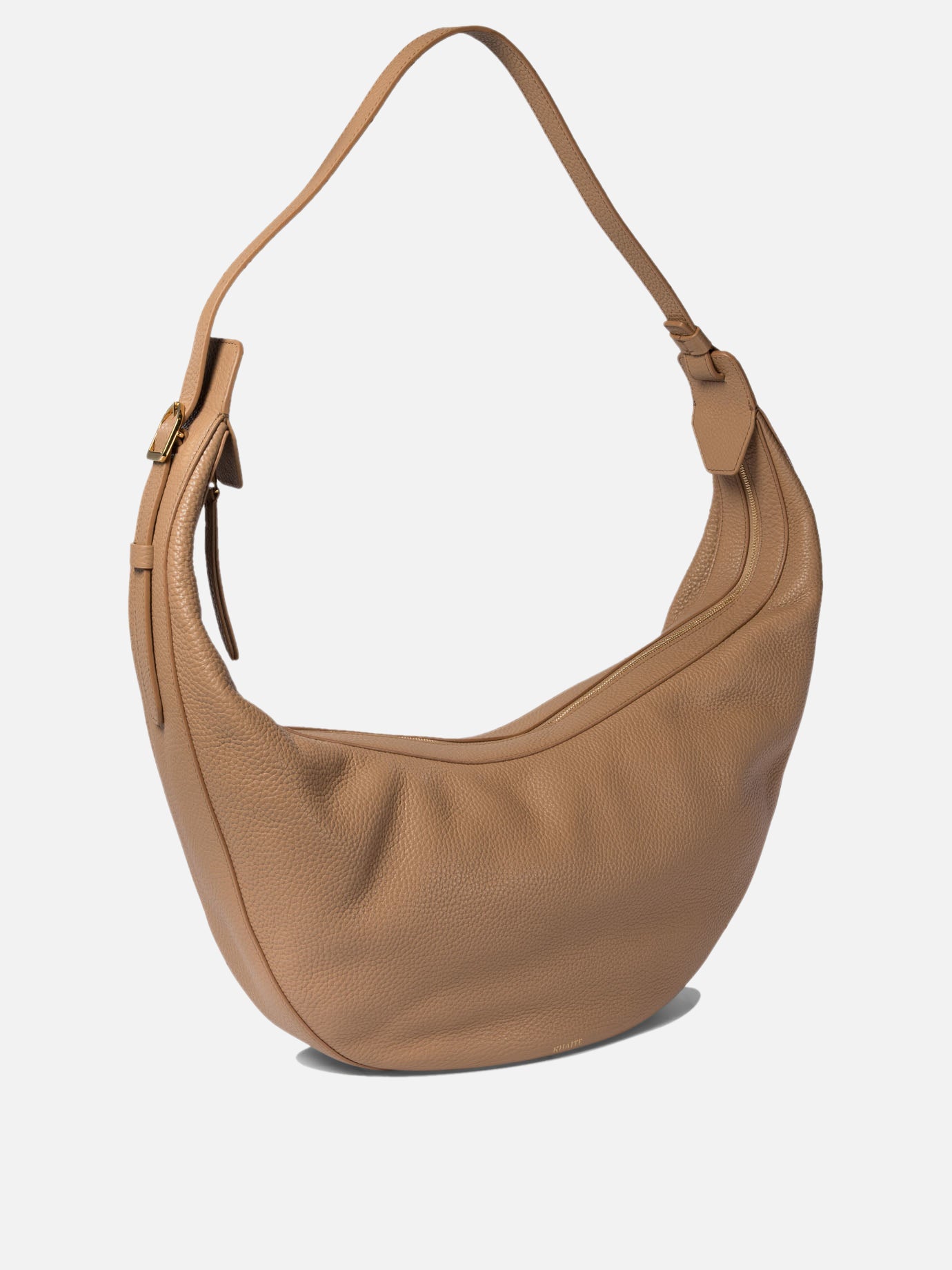 Khaite "Augustina Hobo" shoulder bag Beige