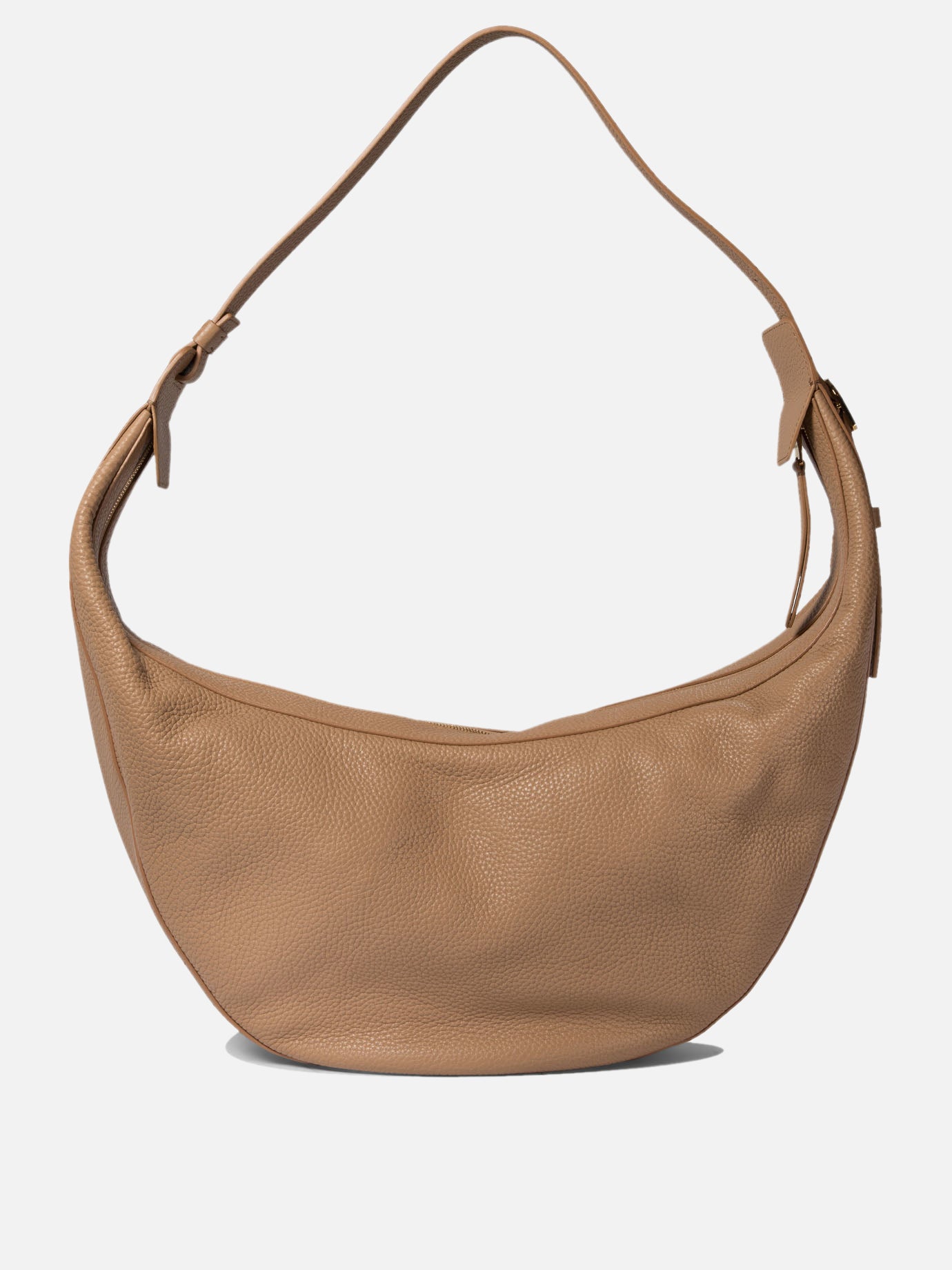 Khaite "Augustina Hobo" shoulder bag Beige