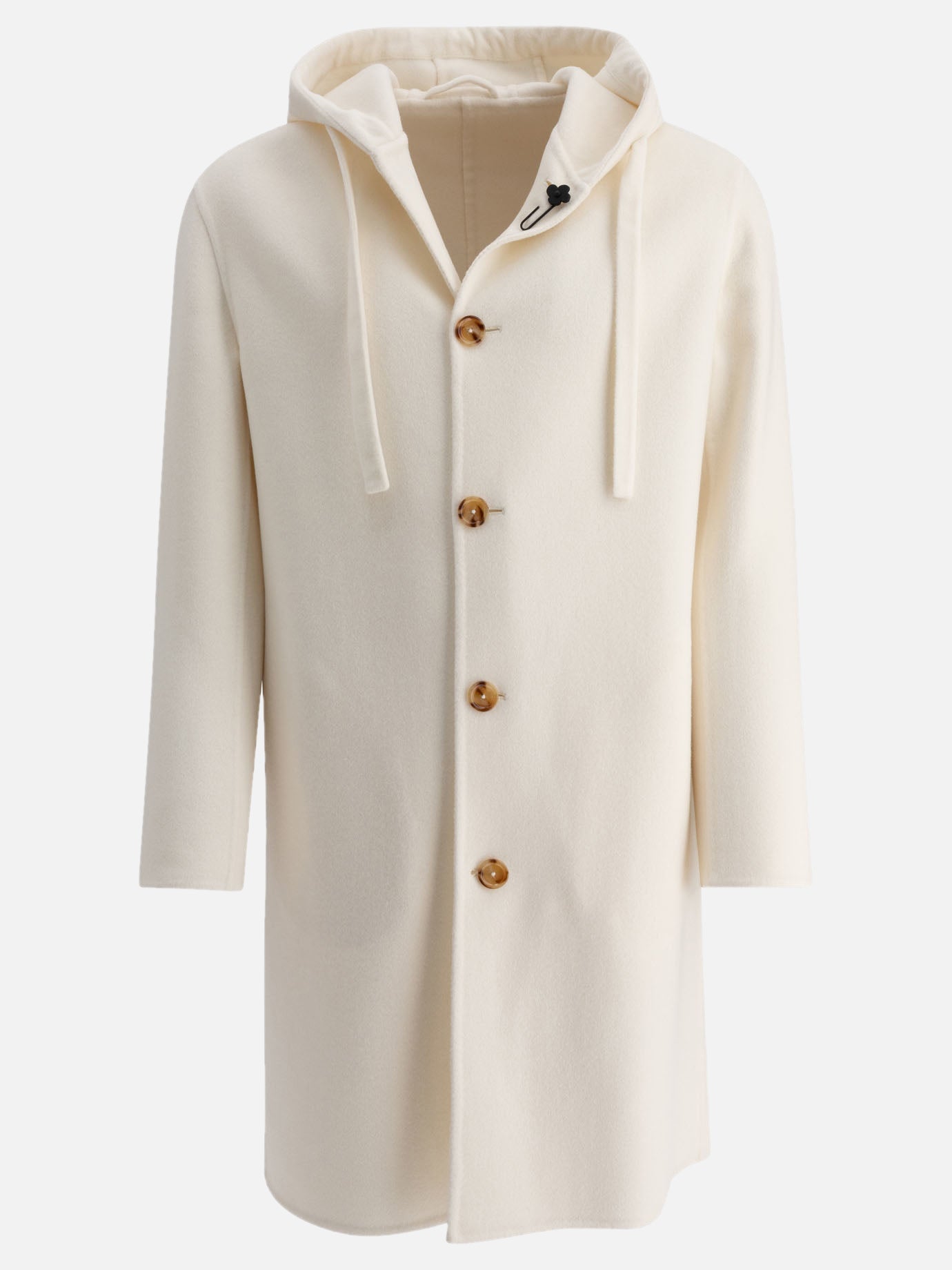 Lardini Hooded coat White