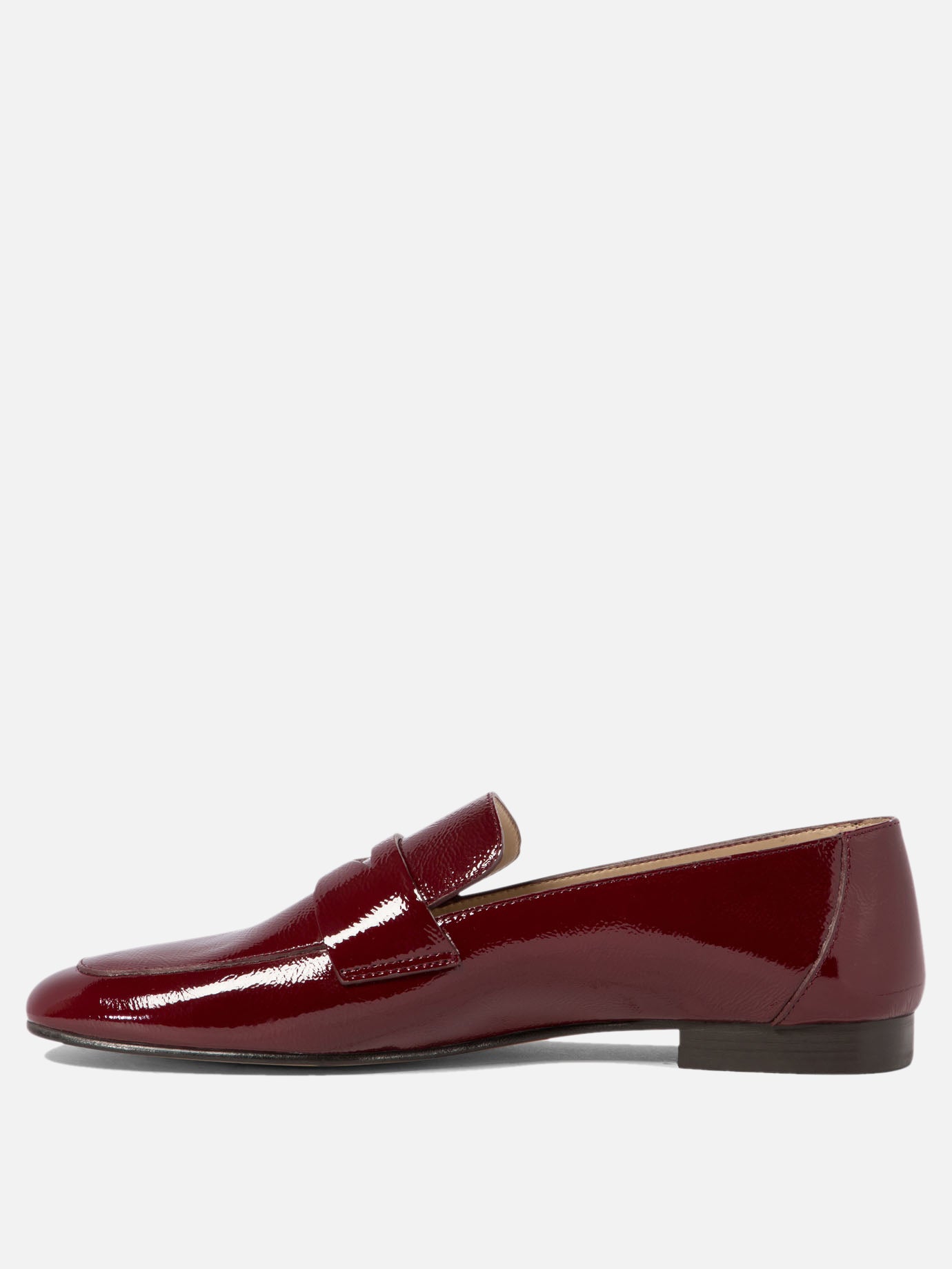 Patent leather loafers