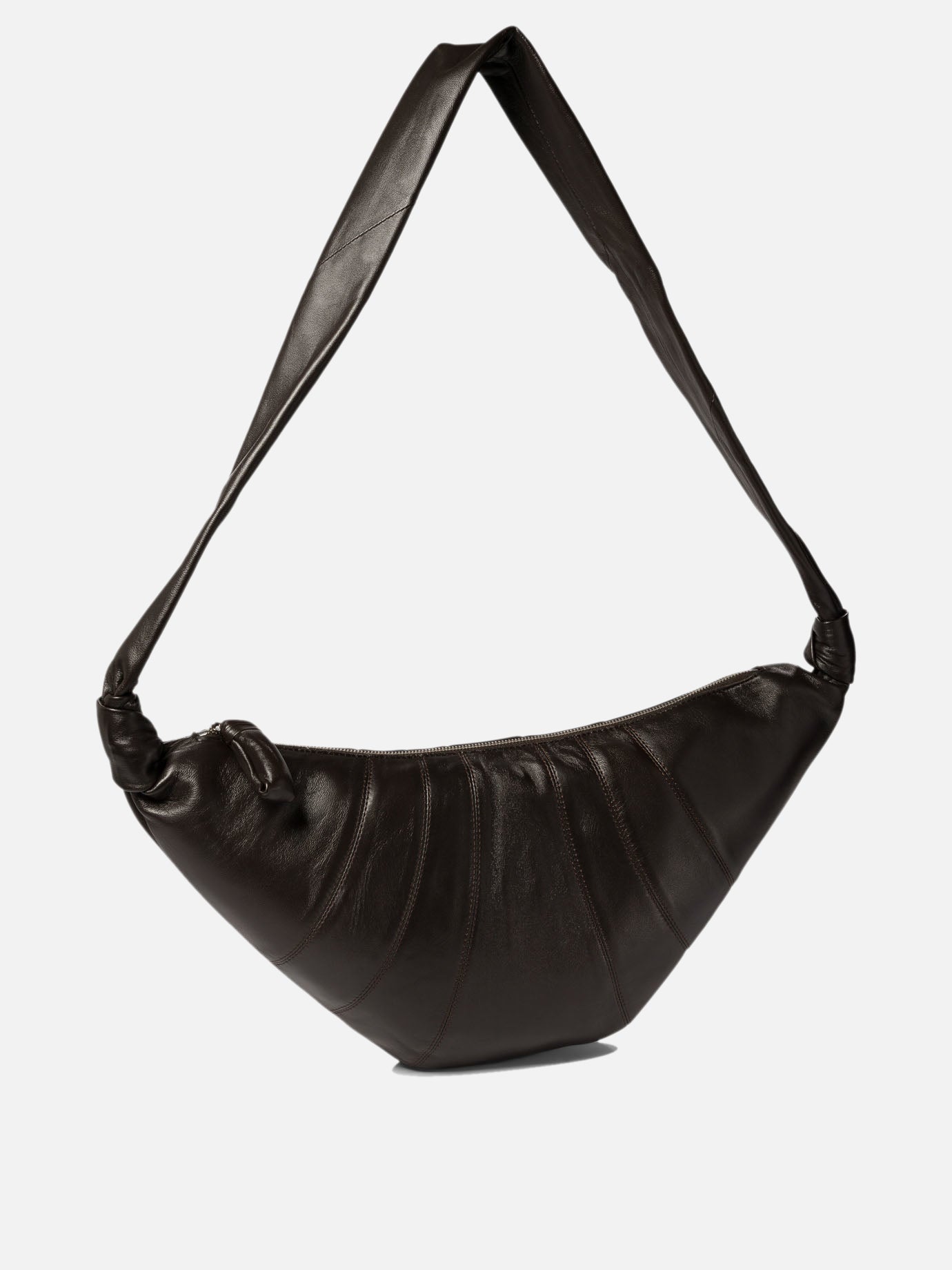 Lemaire "Medium Croissant" shoulder bag Brown