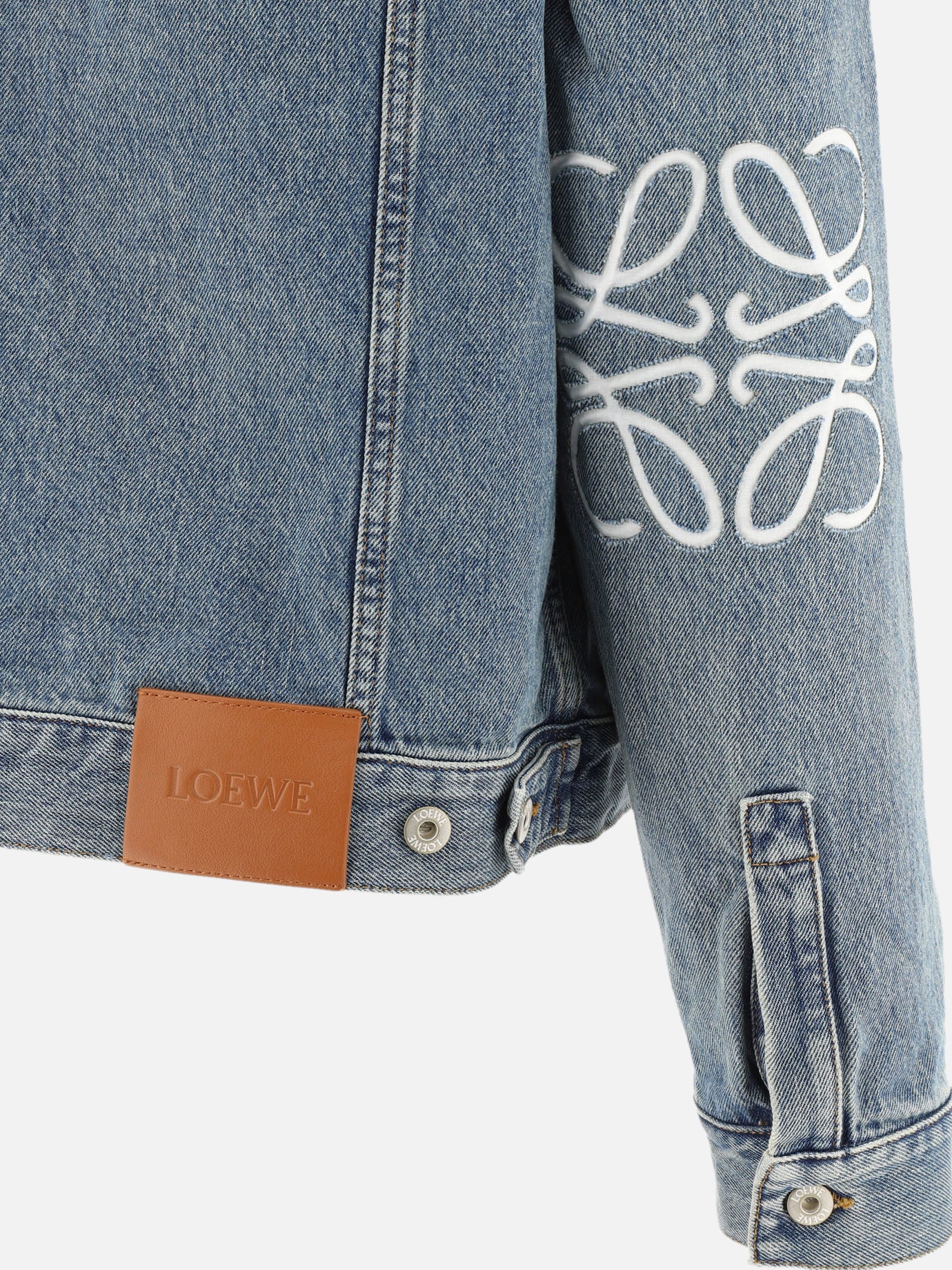Denim jackets Solid colour  Blue - Loewe Men | PDP | VIETTI Online Store | Zoom-Modal_4
