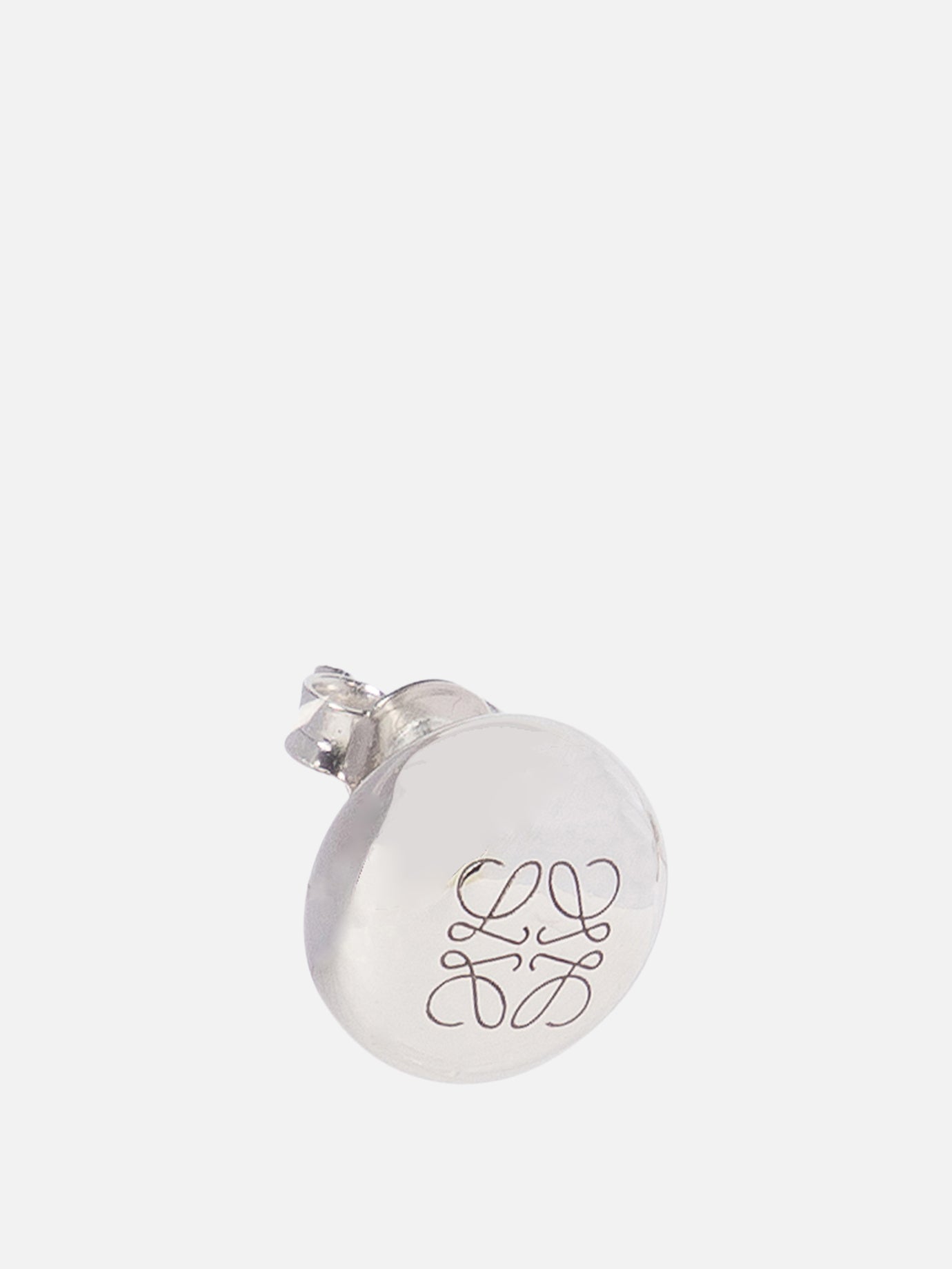 Loewe "Anagram Pebble" stud earrings in sterling silver Silver