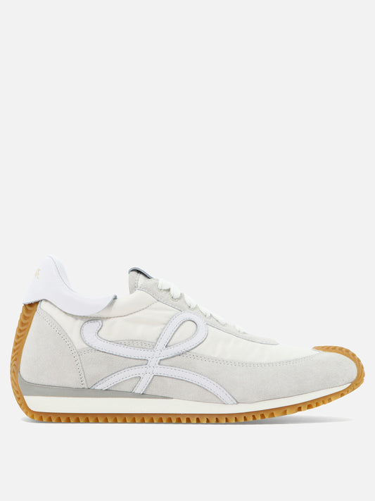 Low top sneakers 50% calf leather - 50% polyurethane 50% rubber  White - Loewe Women | PDP | VIETTI Online Store 
