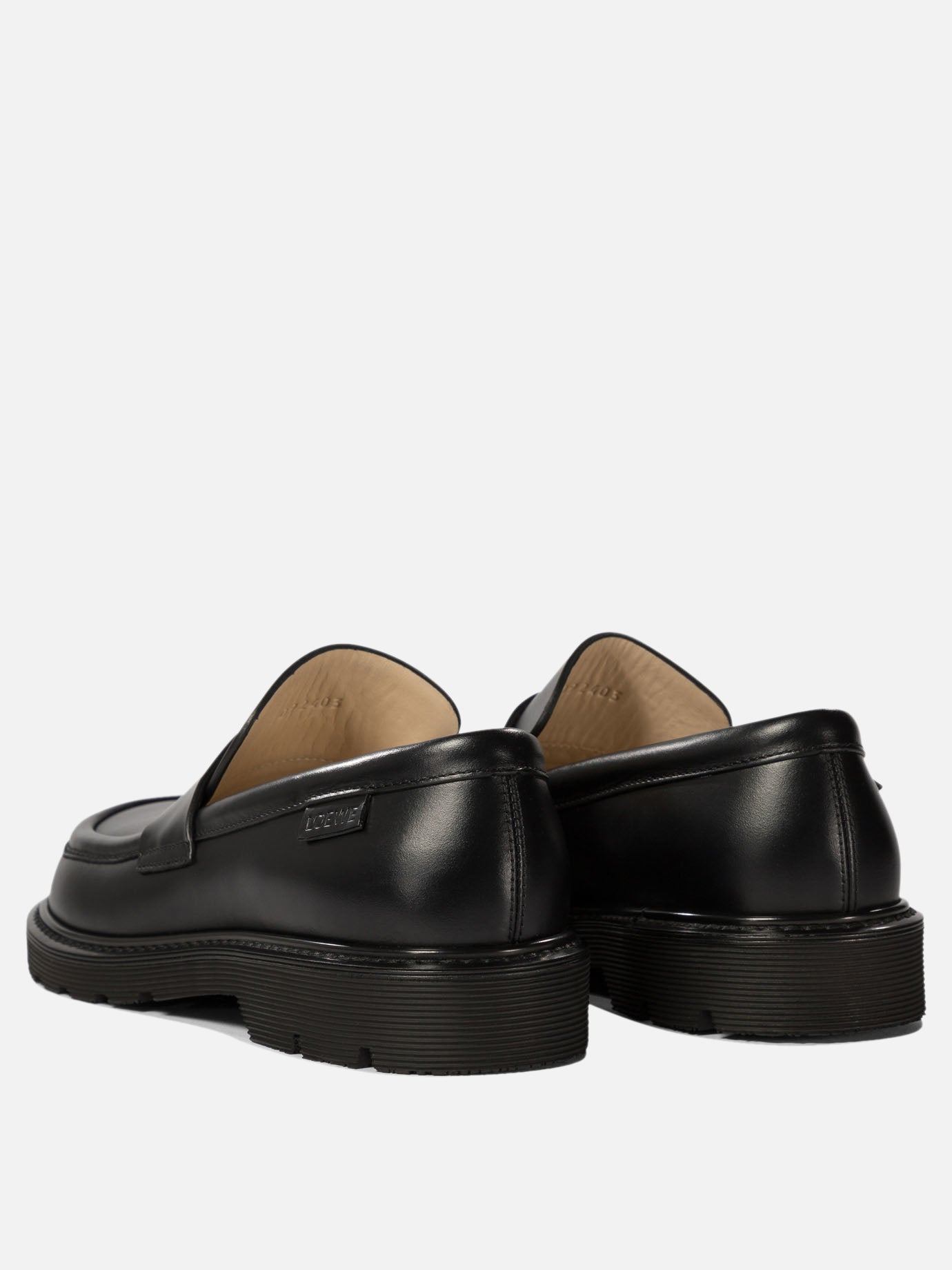 "Blaze" loafer in calfskin