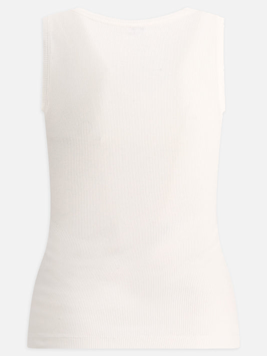Tank tops Solid colour  White - Loewe Women | PLP | VIETTI Online Store | 2
