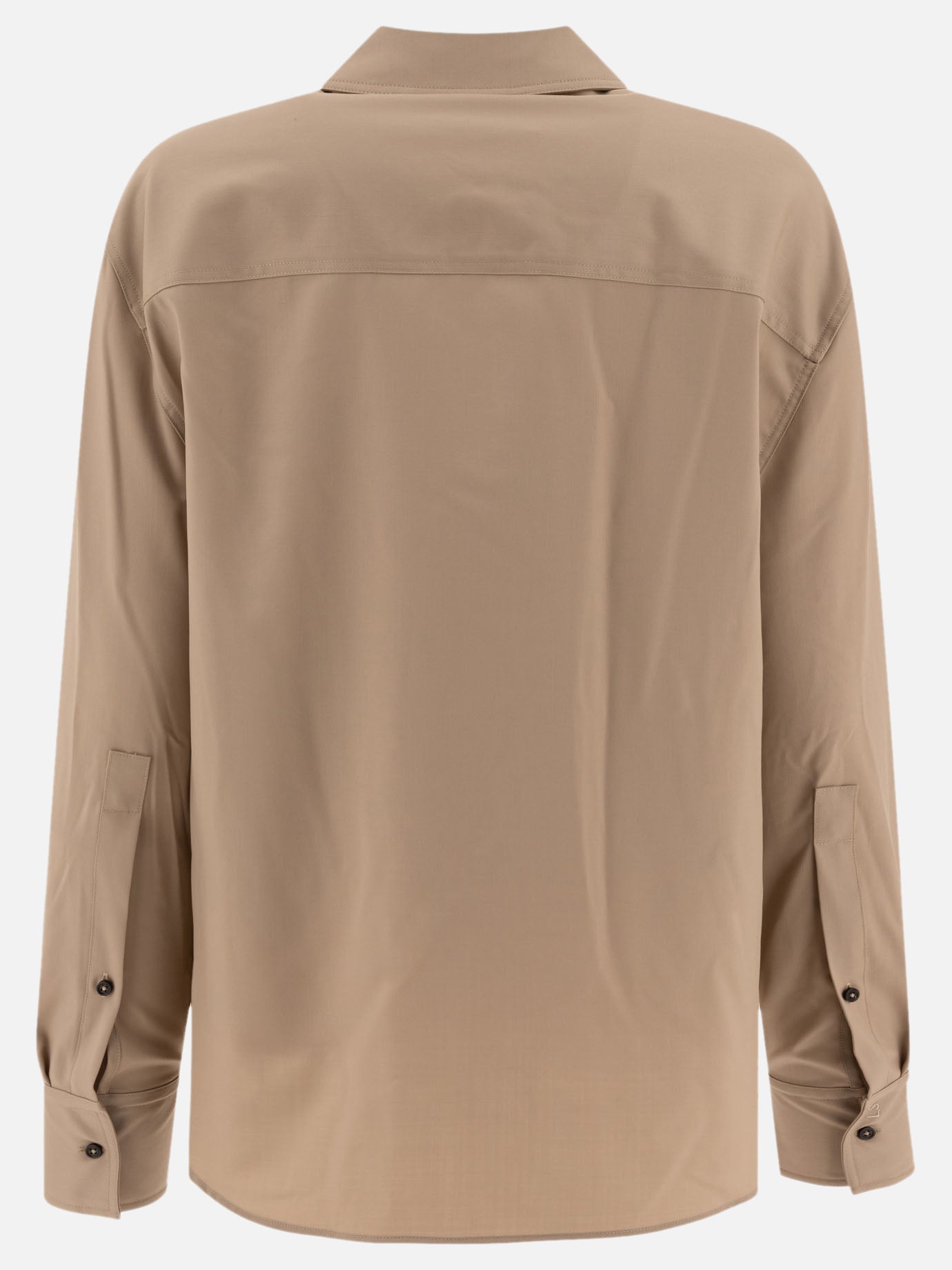 Loulou Studio "Eliana" shirt Beige