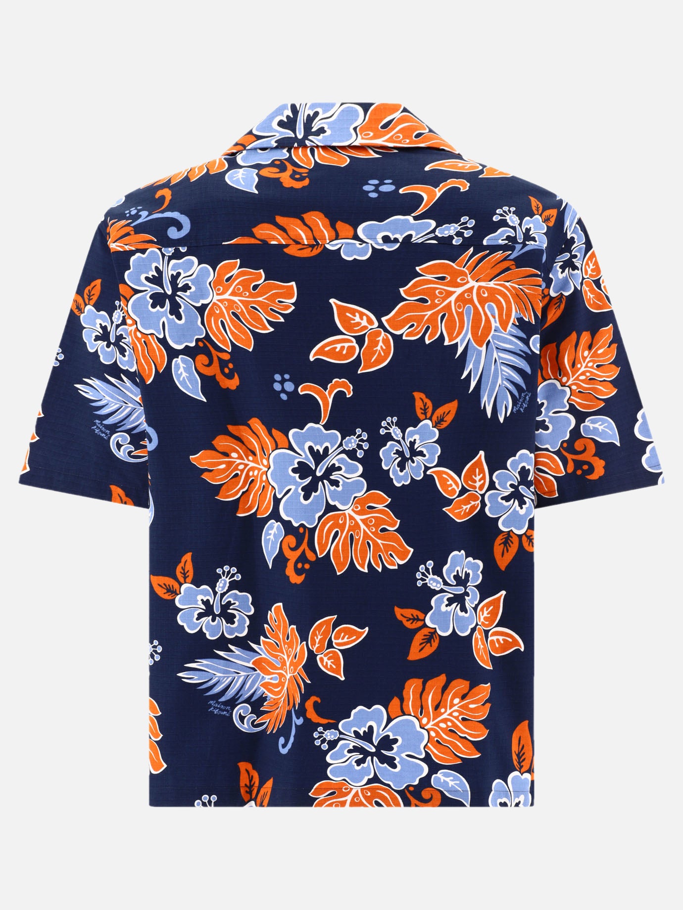 Maison Kitsuné "Resort" shirt Blue