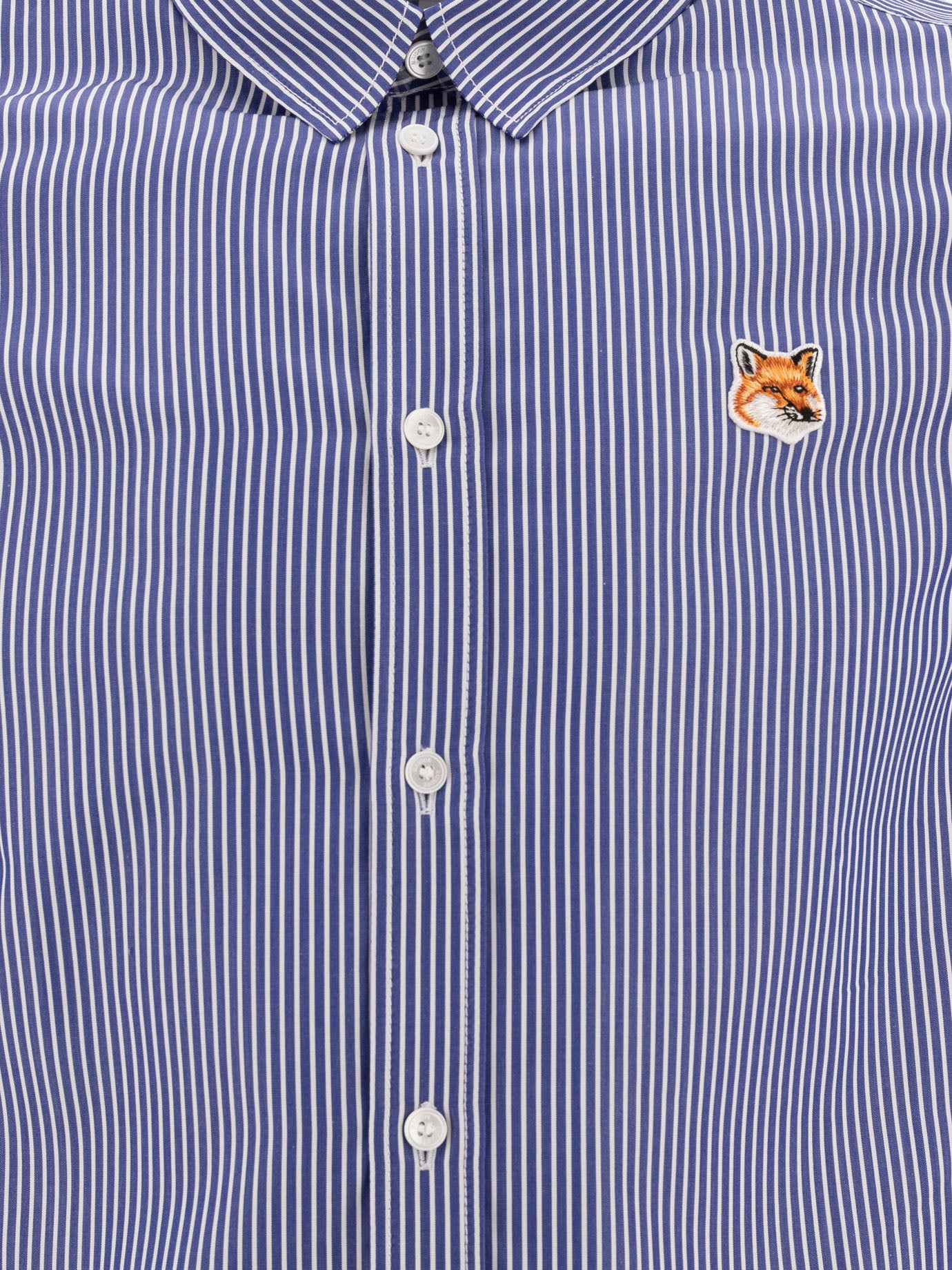 "Fox Head" striped shirt