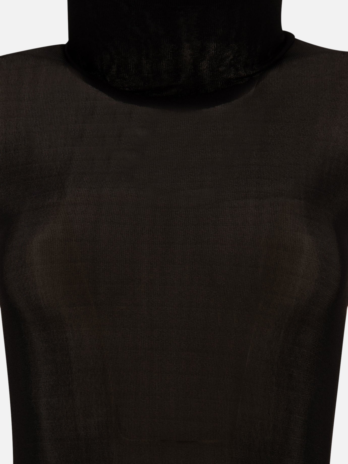 High-neck bodysuit