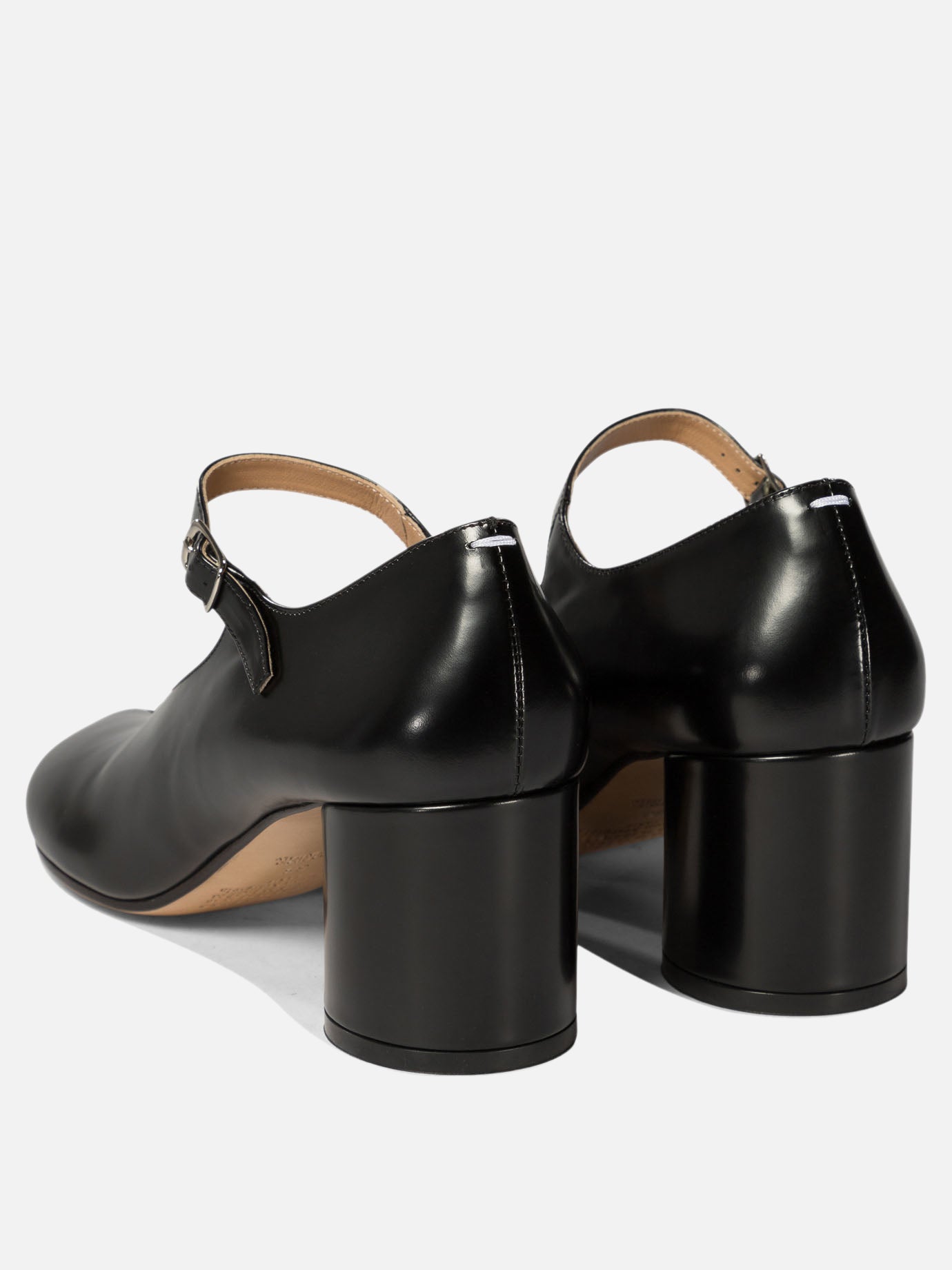 Maison Margiela "Tabi" slingbacks Black