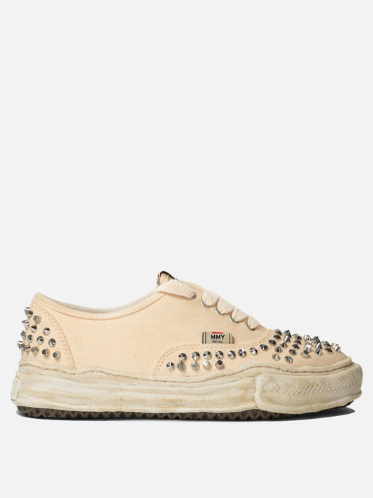 Maison Mihara Yasuhiro "Baker" studded sneakers Beige