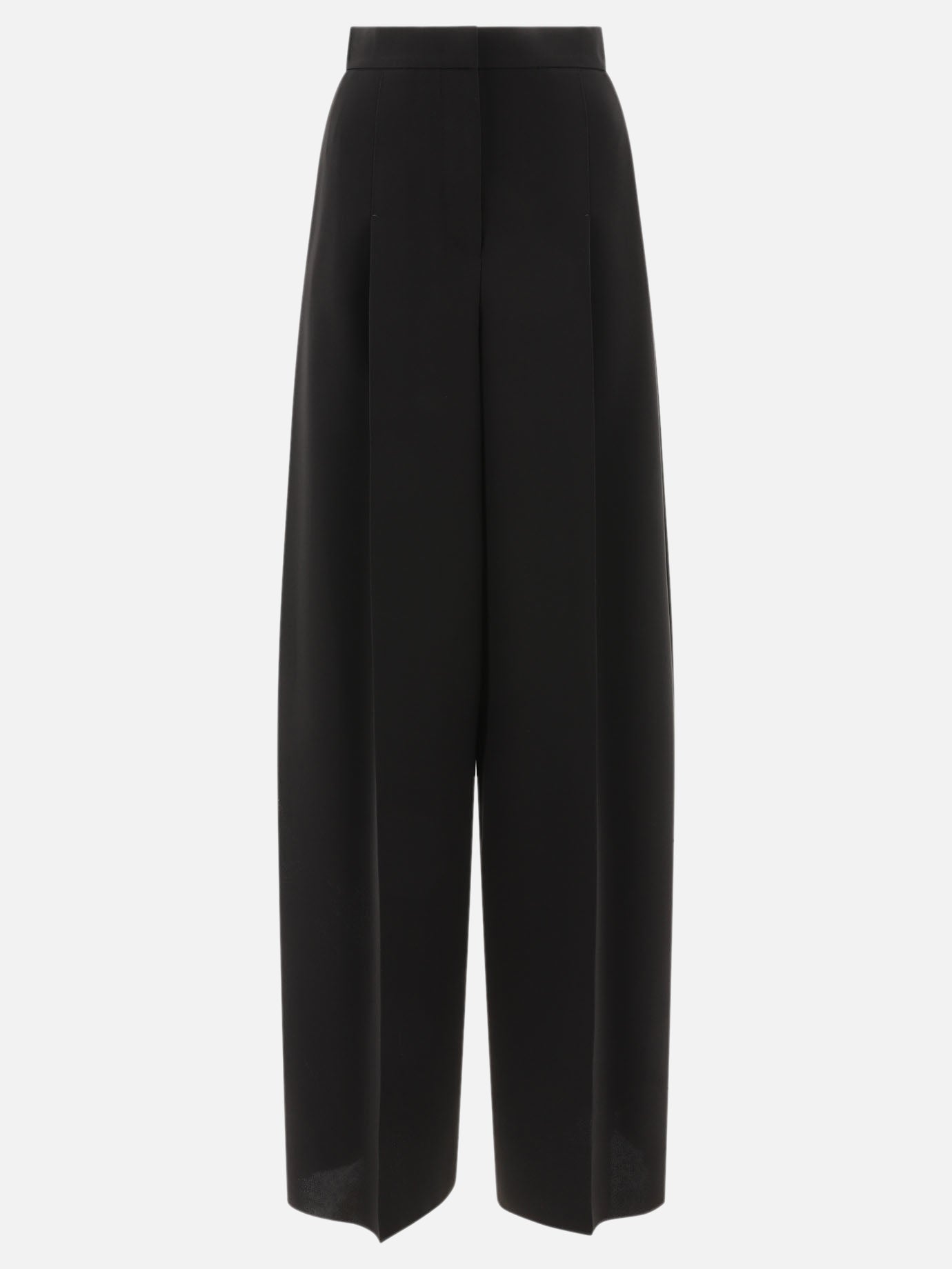 "Lino" wide cady trousers