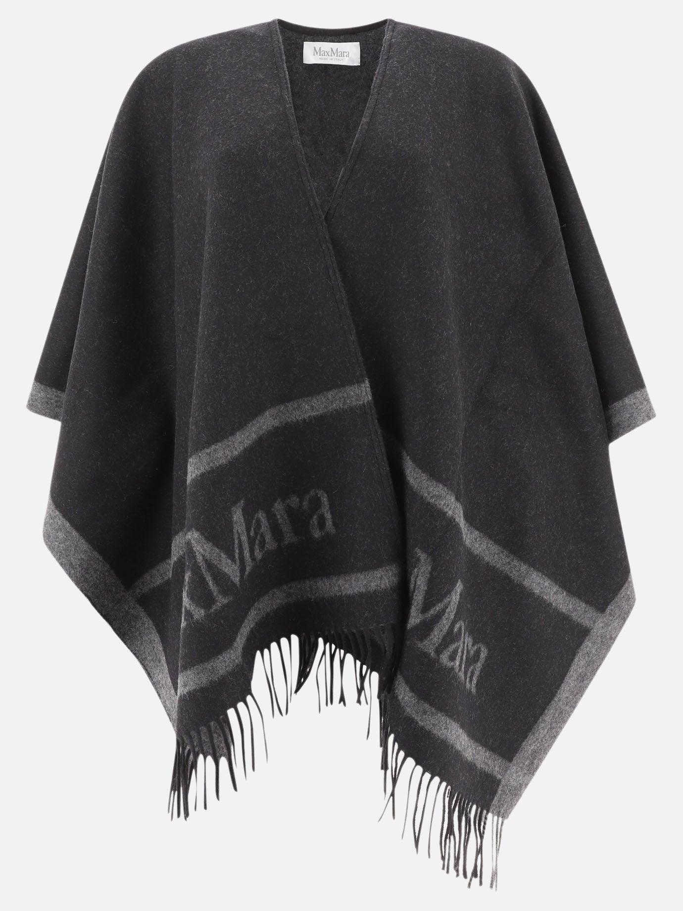 Capes Logo  Black - Max Mara Women | PDP | VIETTI Online Store | thumbnail