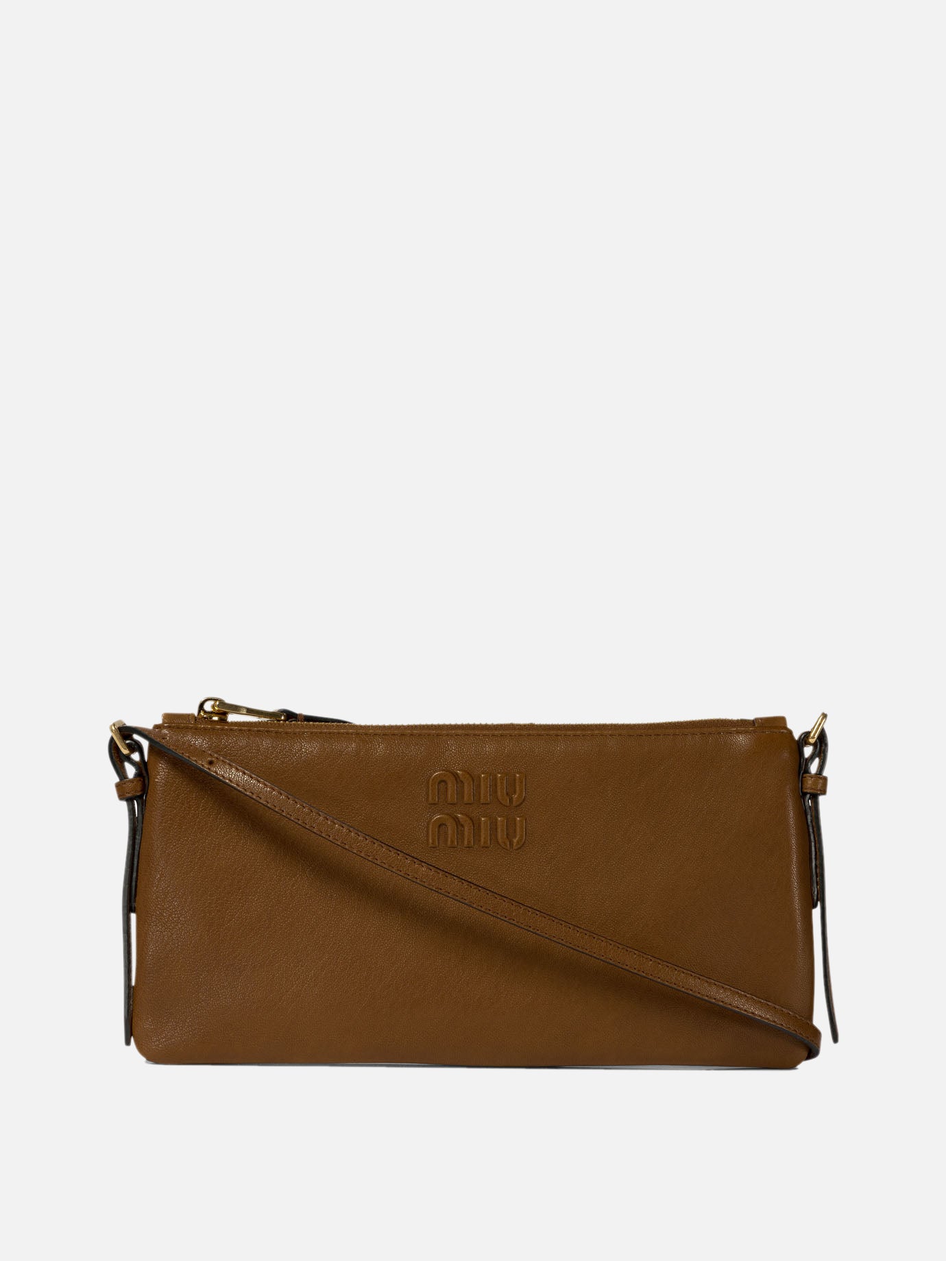 Nappa leather mini pouch