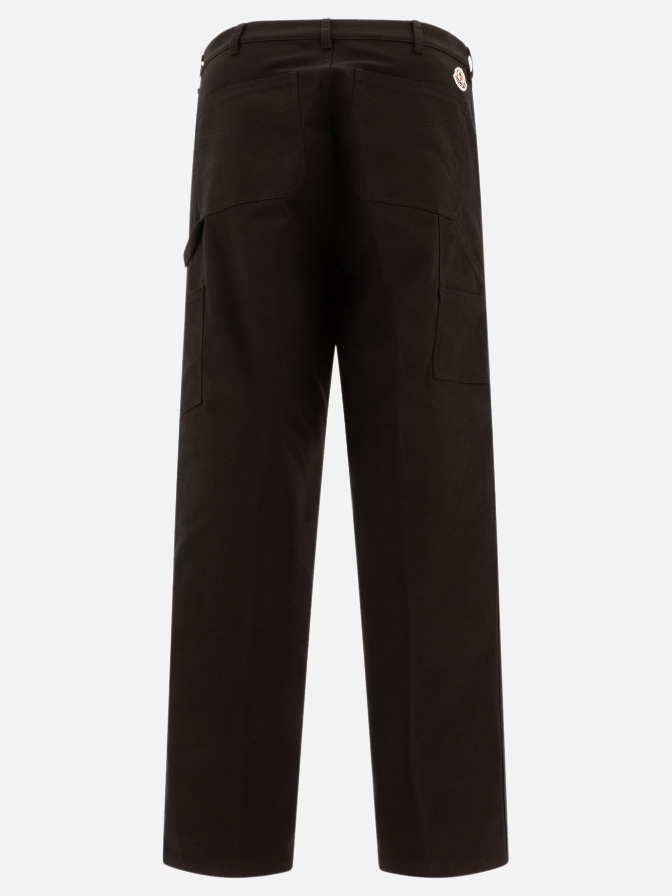 Moncler Canvas trousers Black