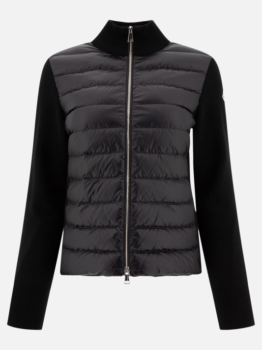 Down jackets Solid colour  Black - Moncler Women | PLP | VIETTI Online Store 
