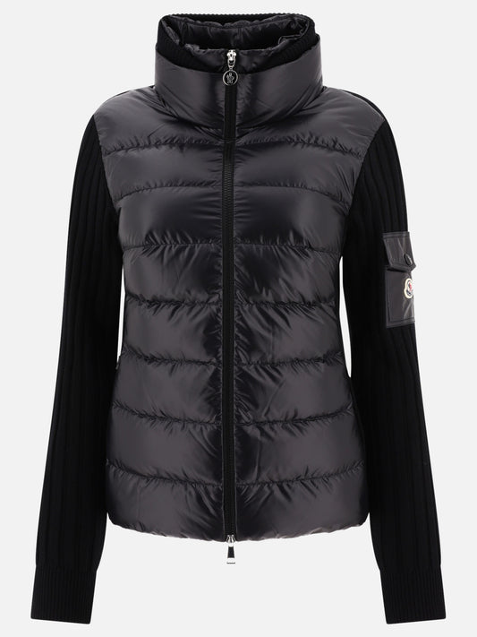Down jackets Solid colour  Black - Moncler Women | PLP | VIETTI Online Store 
