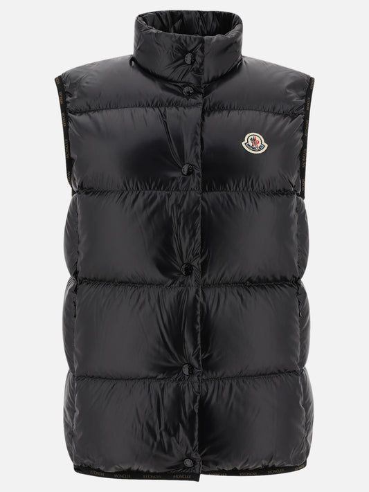 Vest jackets Solid colour  Black - Moncler Women | PLP | VIETTI Online Store 
