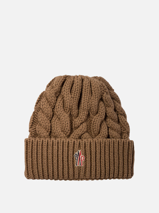 Moncler Grenoble Wool beanie Brown