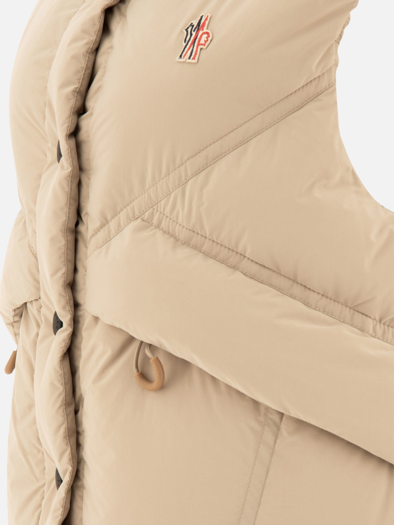 Vest jackets Solid colour  Beige - Moncler Grenoble Women | PDP | VIETTI Online Store | thumbnail_4