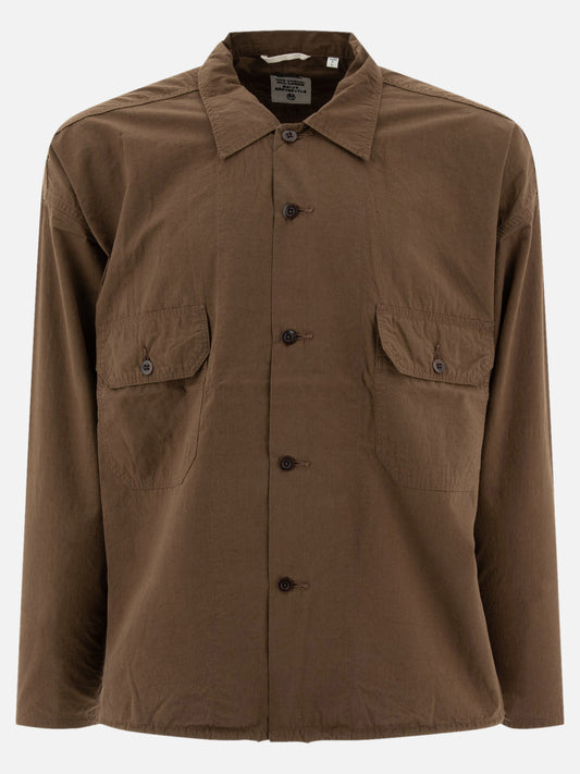 Nanamica "Deck" overshirt Brown