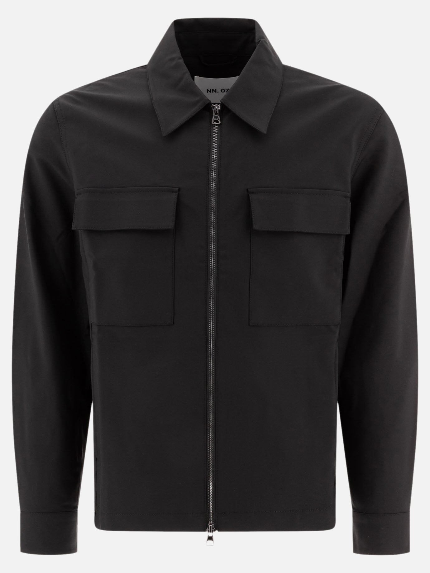 NN.07 "Alban" overshirt Black