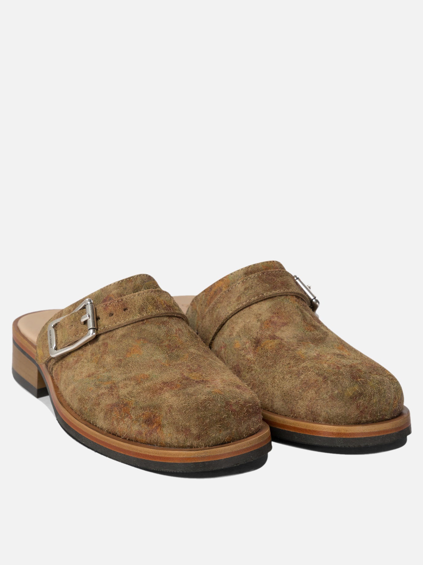 Our Legacy "Camion Mule" slippers Brown