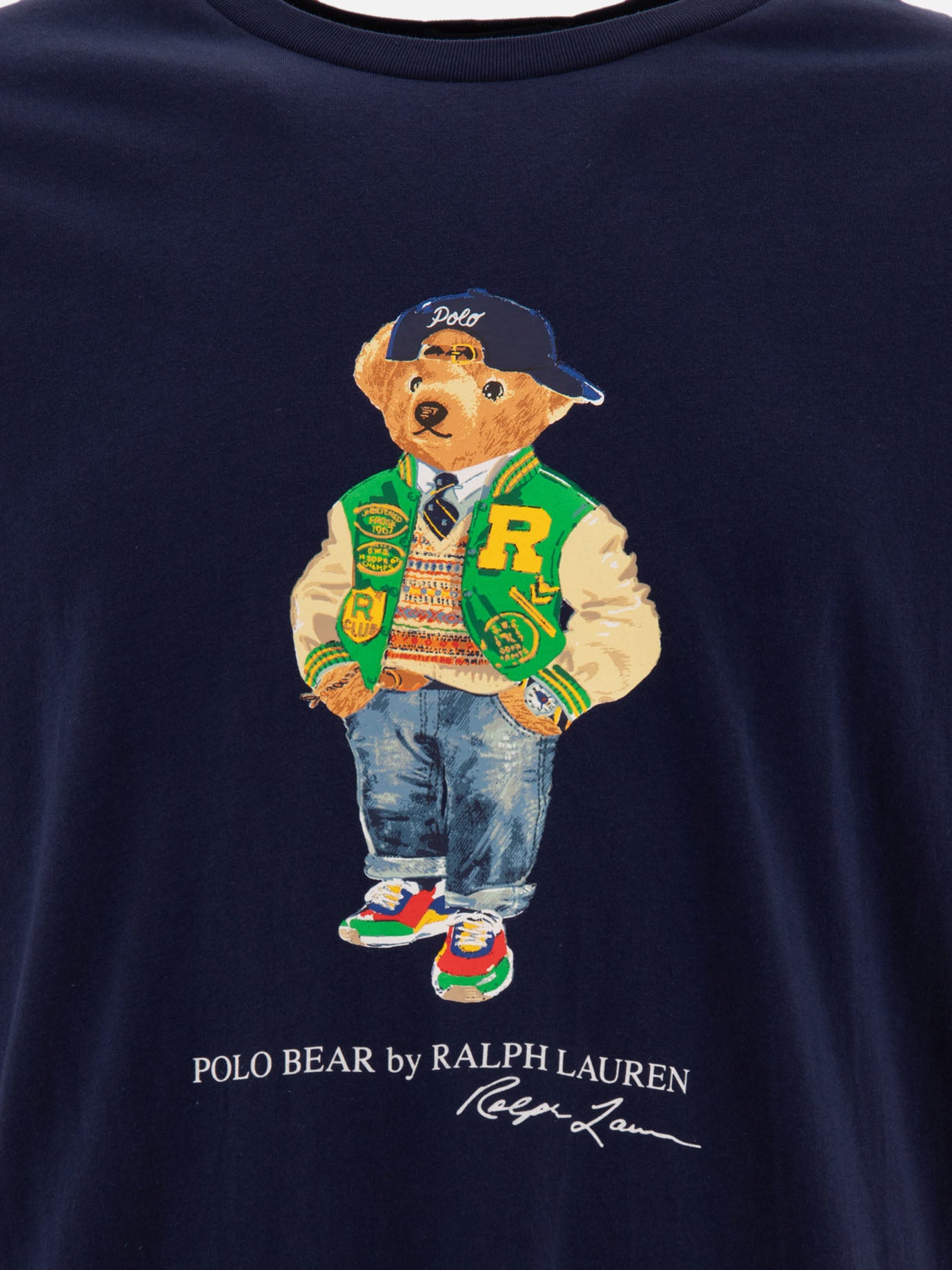 Polo Ralph Lauren "Polo Bear" printed t-shirt Blue