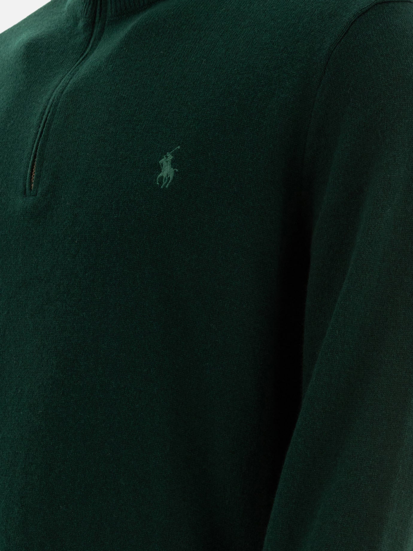 Polo Ralph Lauren "Pony" half-zip sweater Green