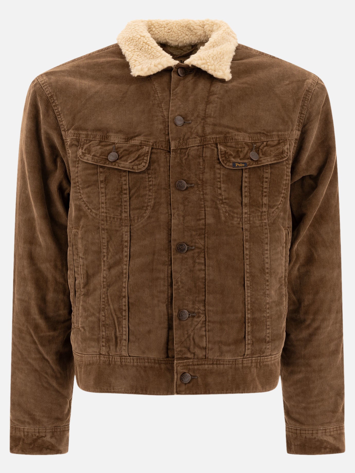 Polo Ralph Lauren Corduroy trucker jacket Brown