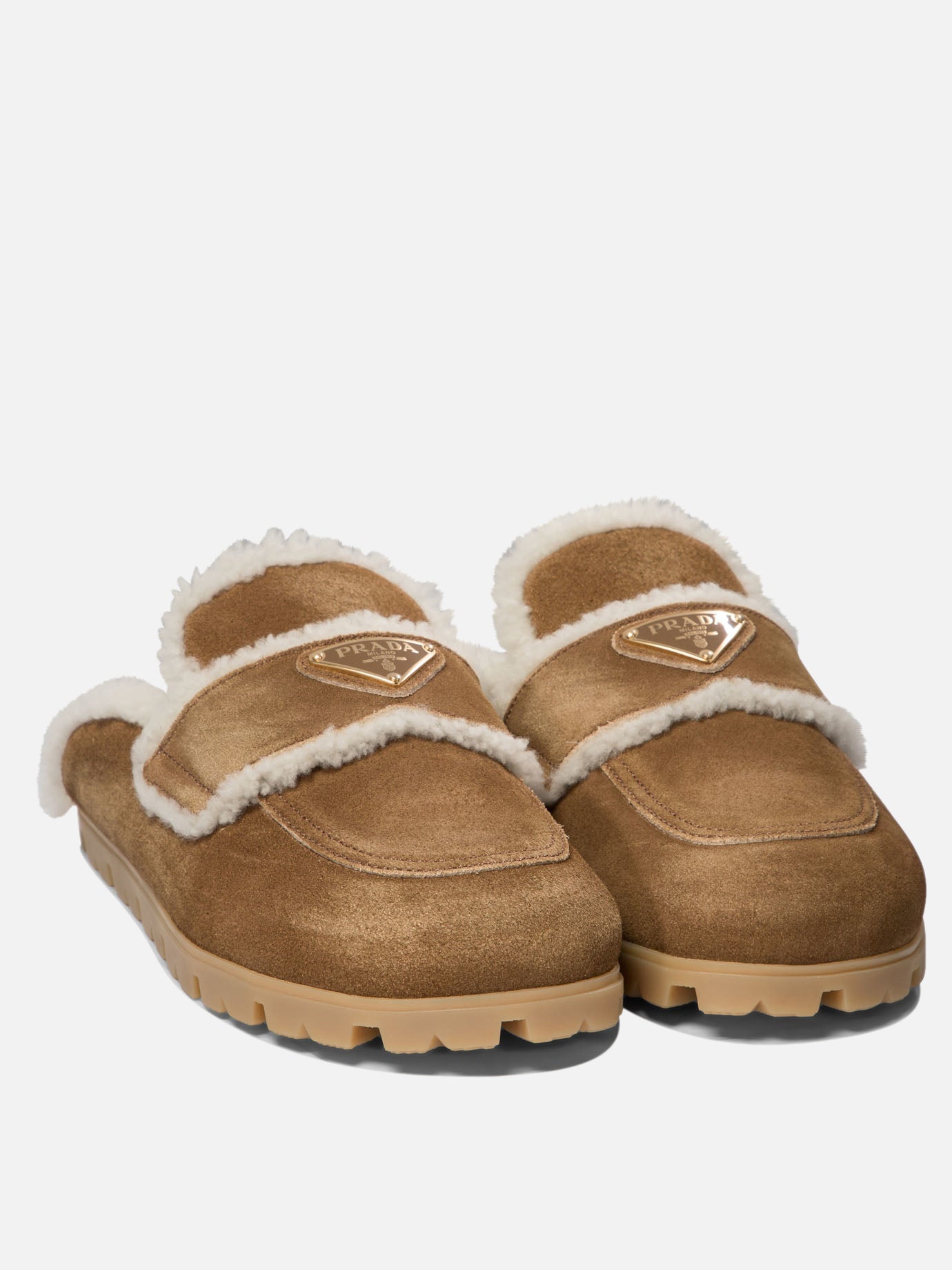 Shearling slippers