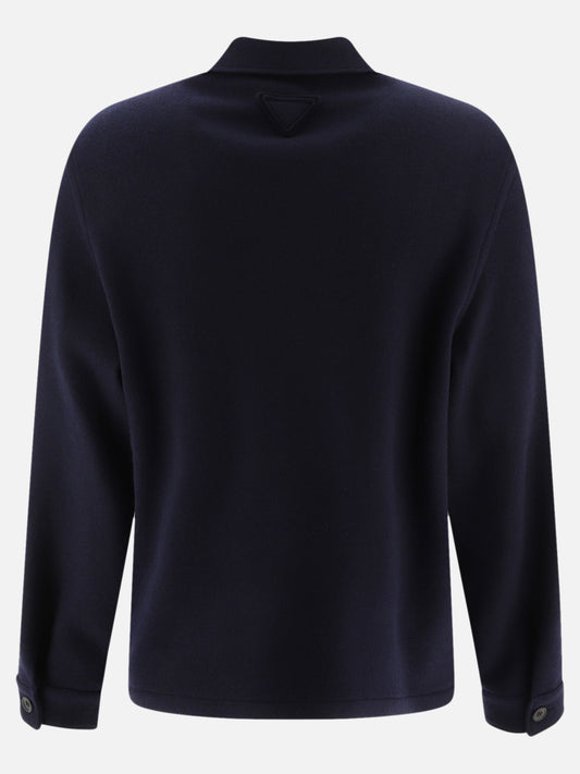 Overshirt jackets Solid colour  Blue - Prada Men | PLP | VIETTI Online Store | 2
