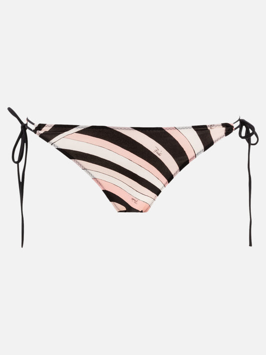 Pucci Iride-print bikini bottom Black