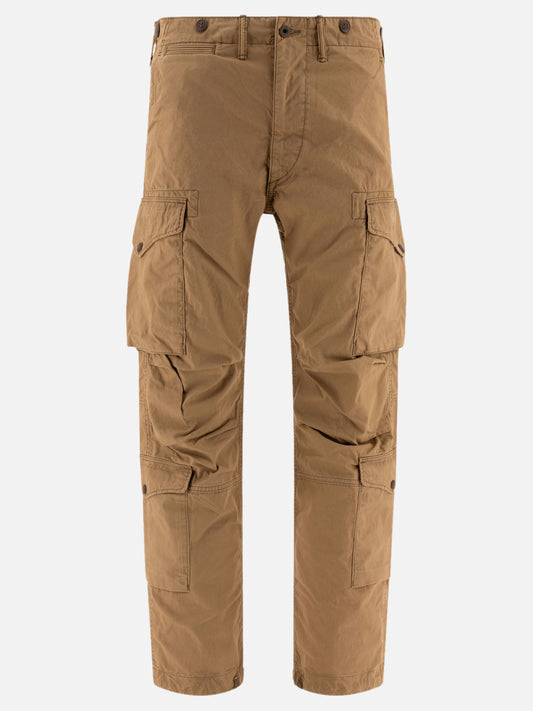 Cargo & parachute trousers Solid colour  Beige - RRL by Ralph Lauren Men | PLP | VIETTI Online Store 
