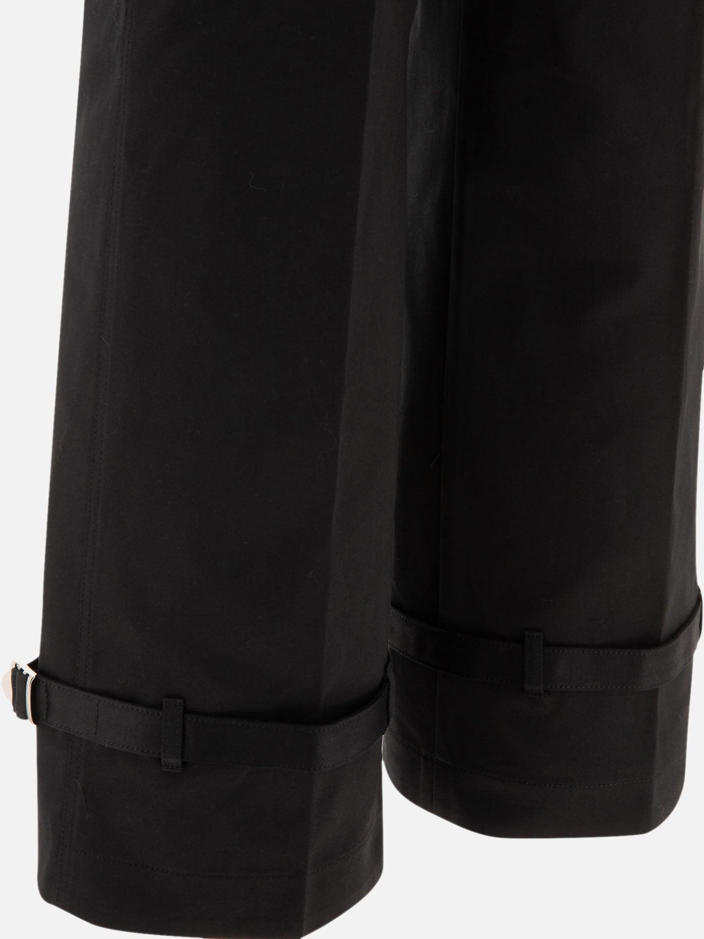 Sacai Belted trousers Black