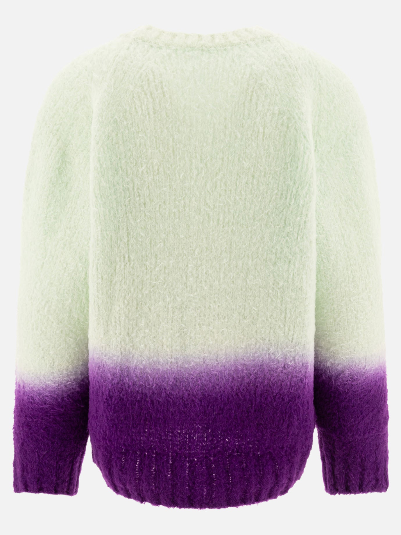 Sacai Dégradé sweater Green