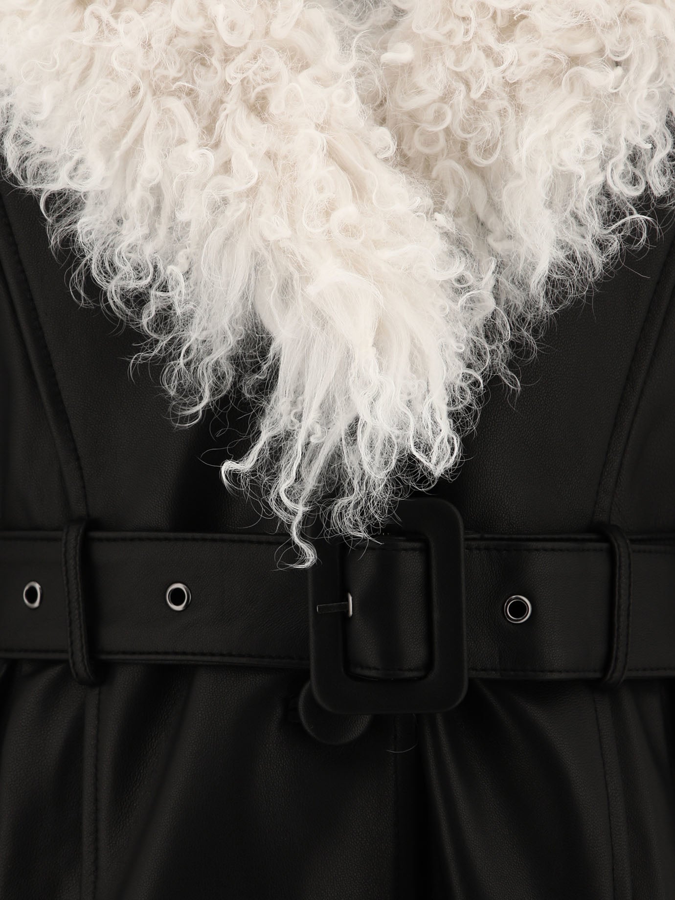 Long coats Solid colour  Black - Saks Potts Women | PDP | VIETTI Online Store | Zoom-Modal_3
