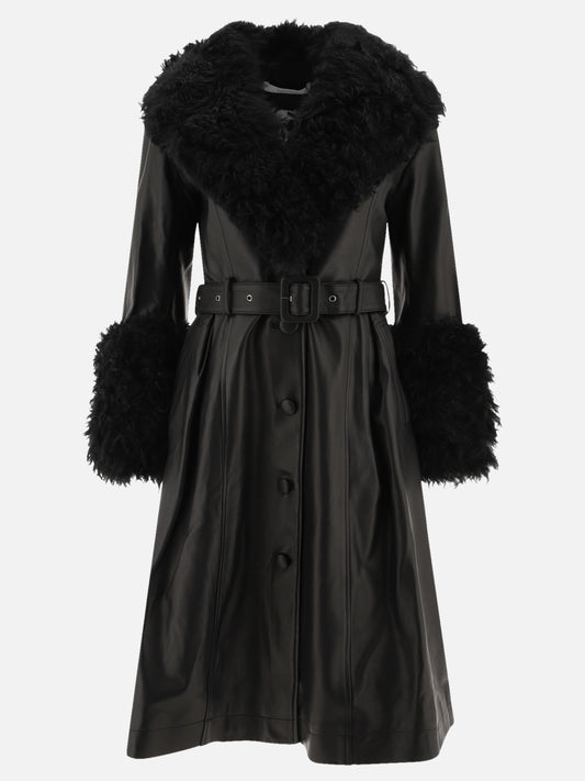 Long coats Solid colour  Black - Saks Potts Women | PLP | VIETTI Online Store 
