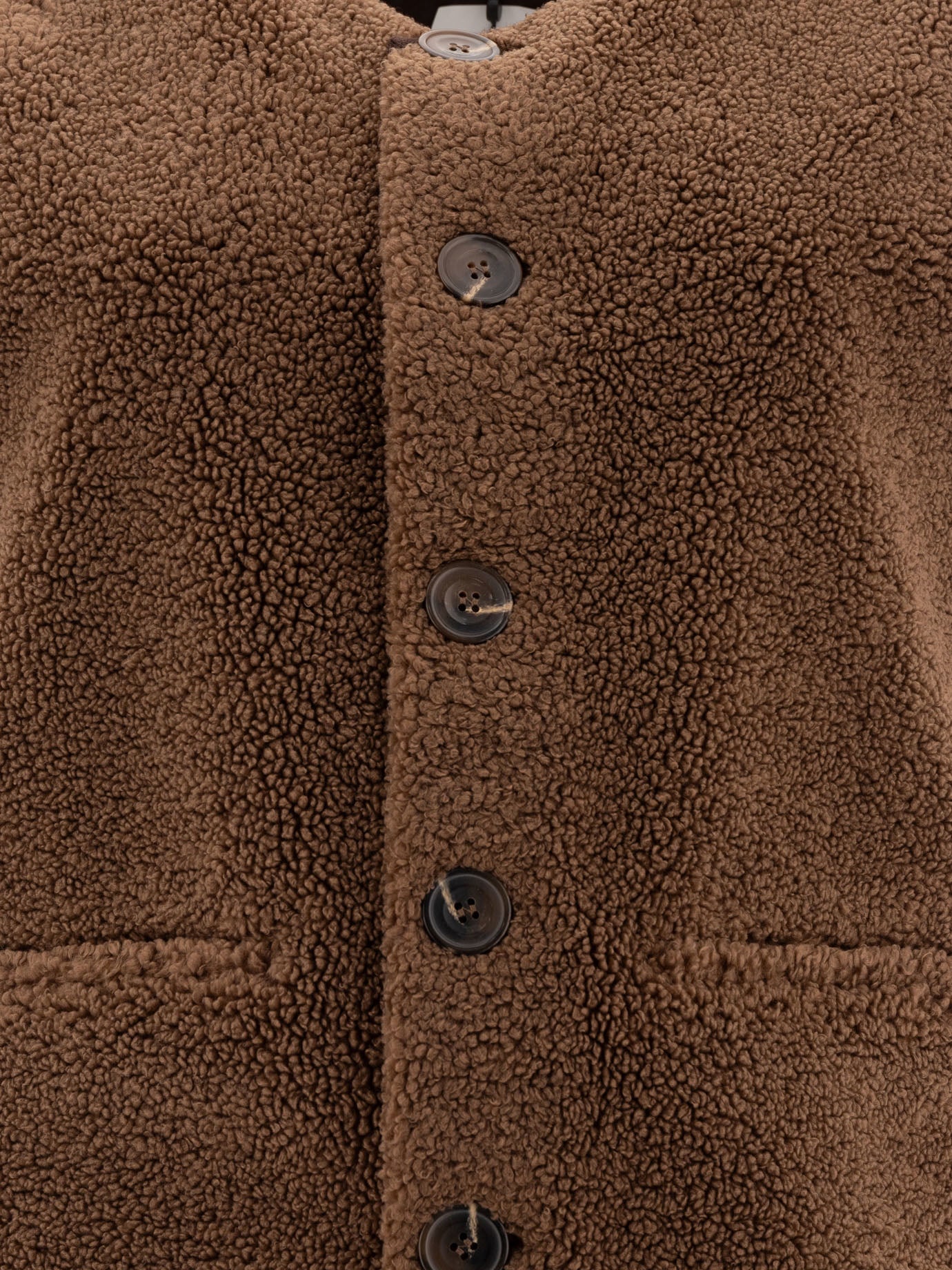 Vest jackets Solid colour  Brown - Soeur Women | PDP | VIETTI Online Store | thumbnail_3