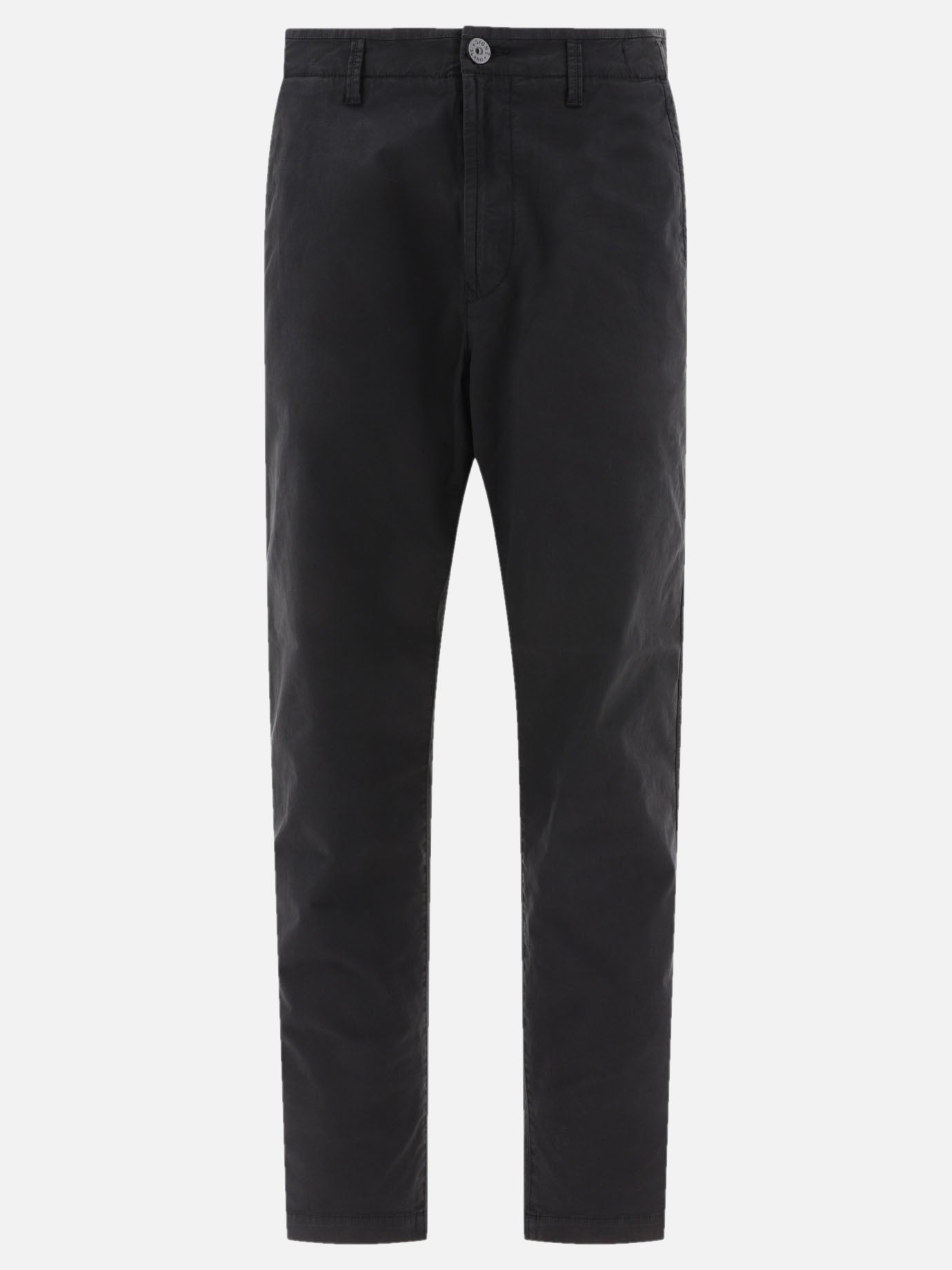 Stone Island "Compass" cargo trousers Black