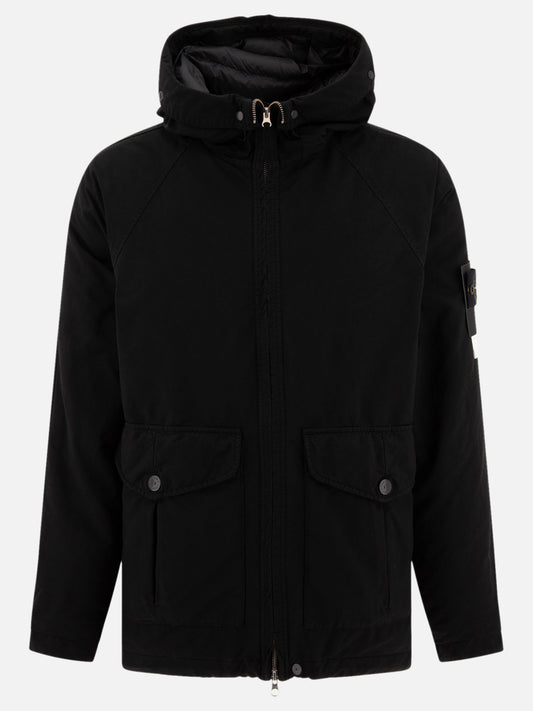 Parkas Solid colour  Black - Stone Island Men | PLP | VIETTI Online Store 
