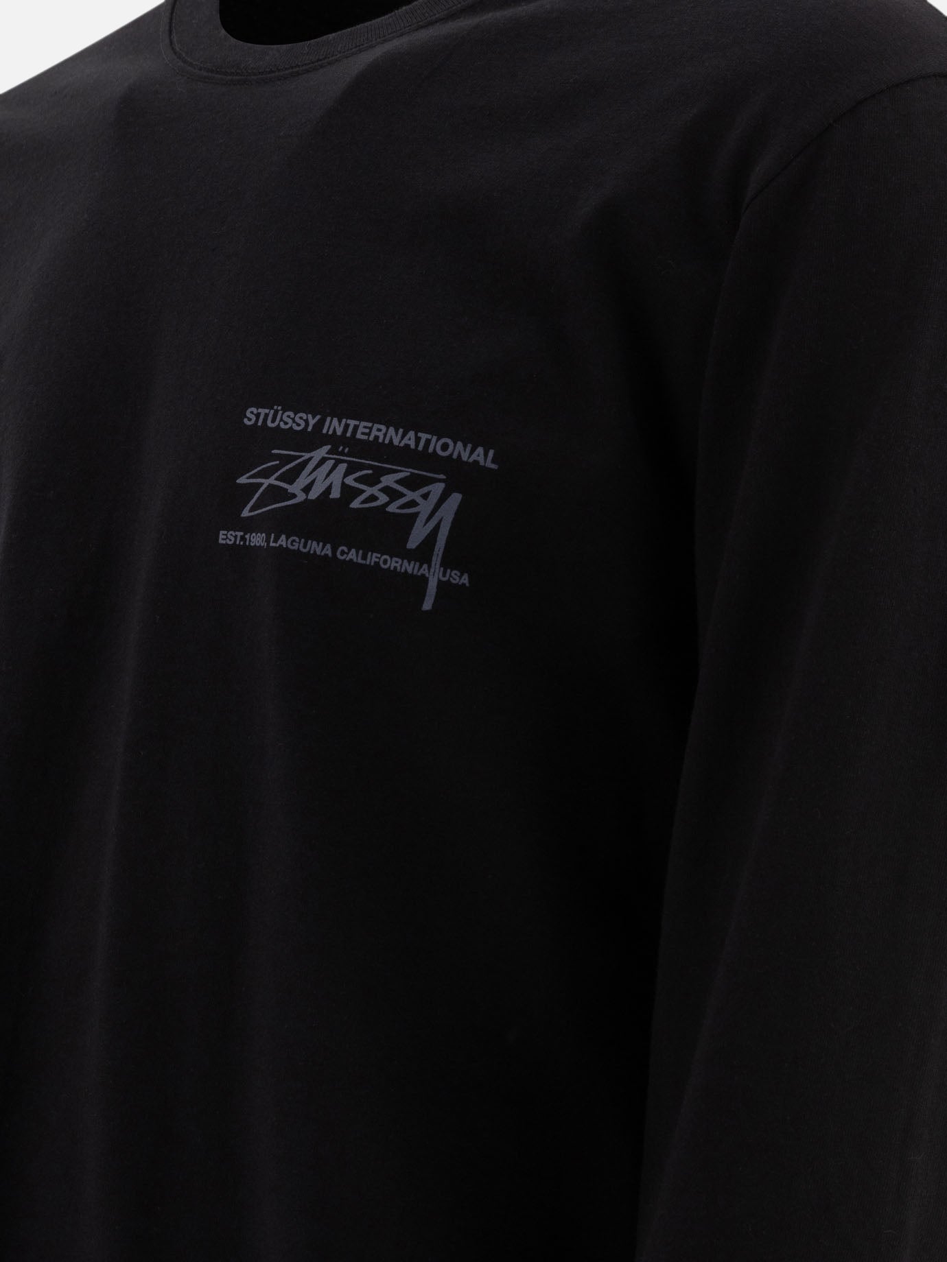 Stüssy "Smooth International" t-shirt Black