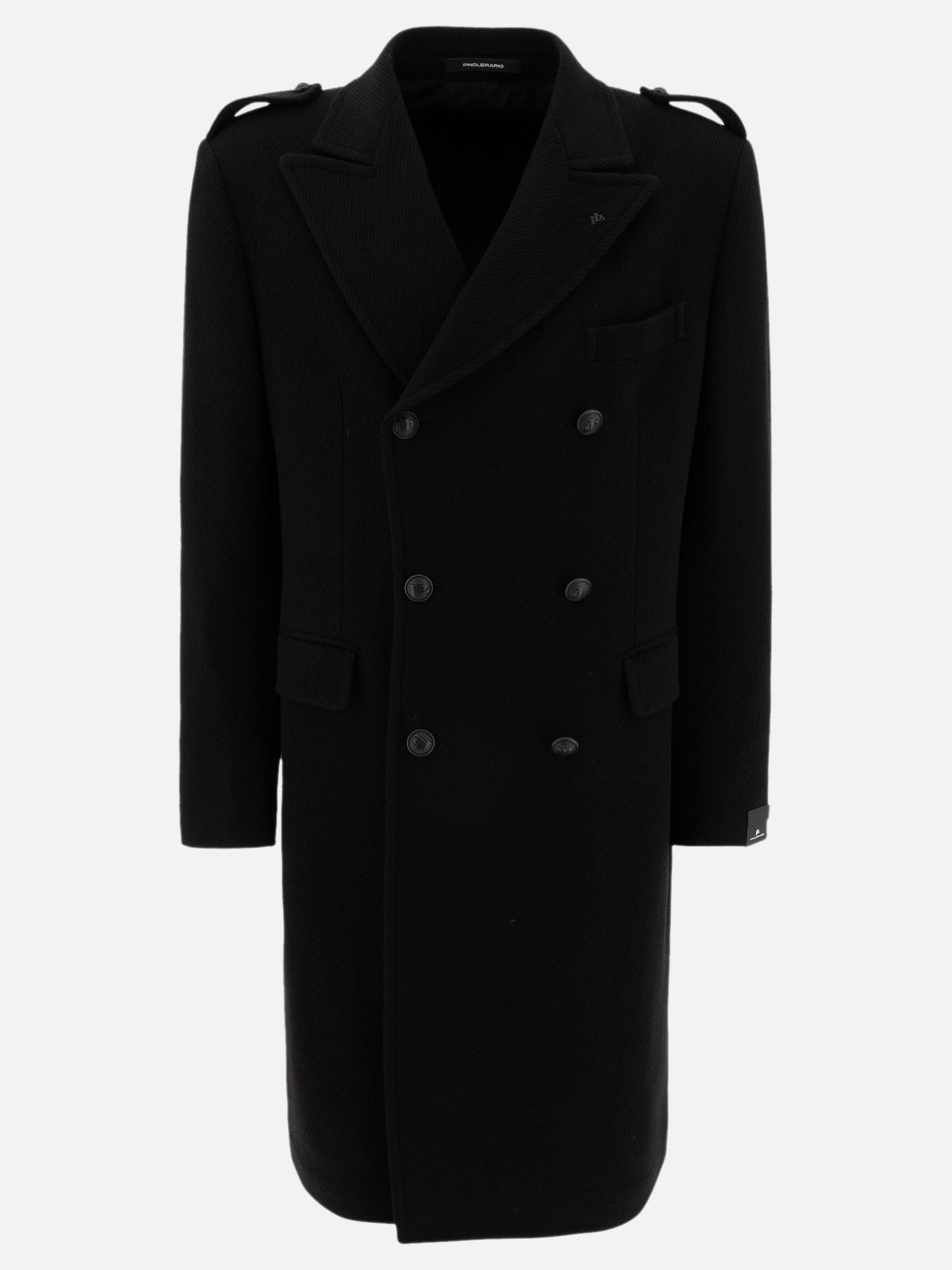 Tagliatore &quot;Otis&quot; coat 13984441_48 Black thumbnail_1