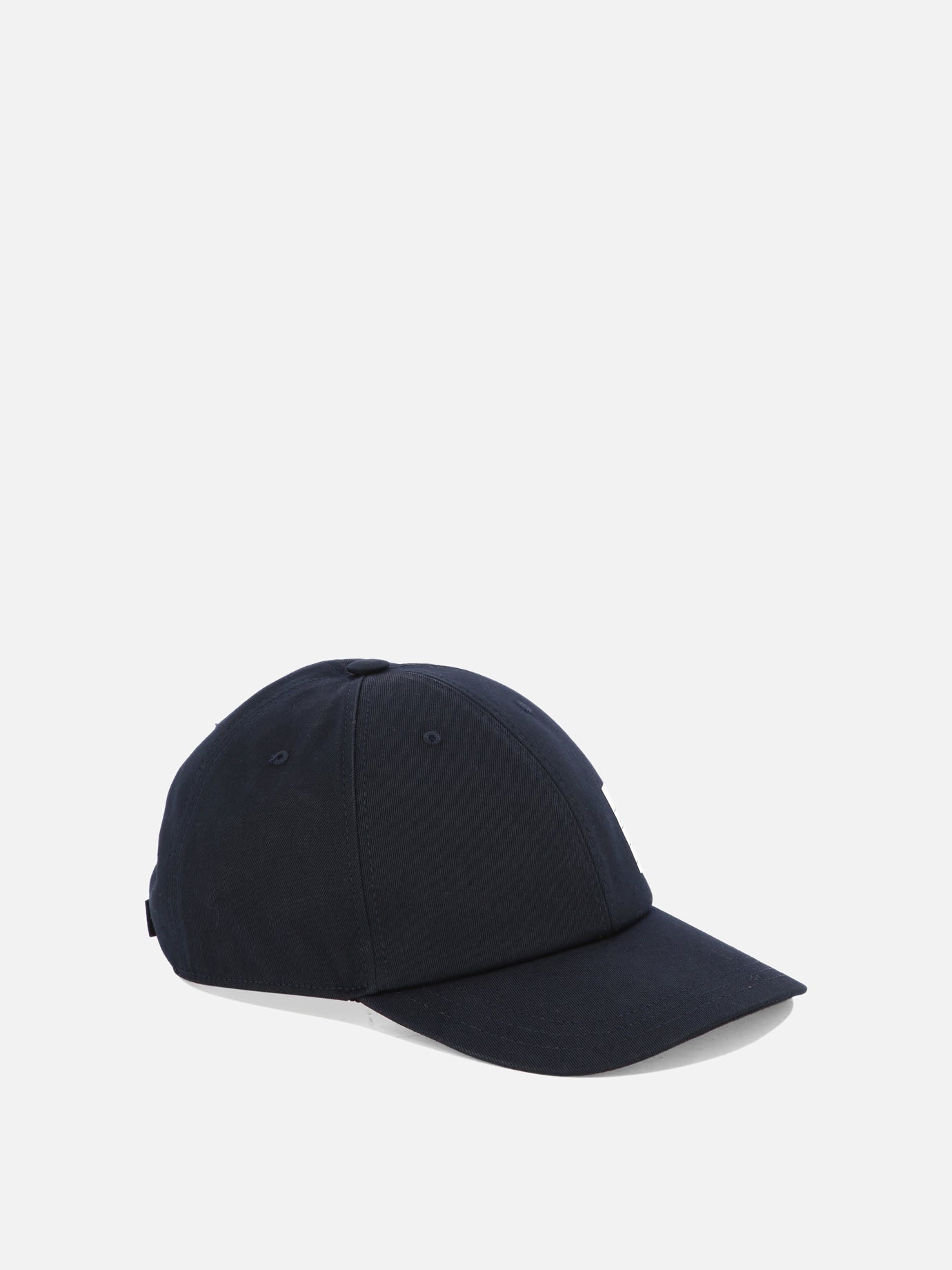 Thom Browne Baseball cap with logo patch Blue