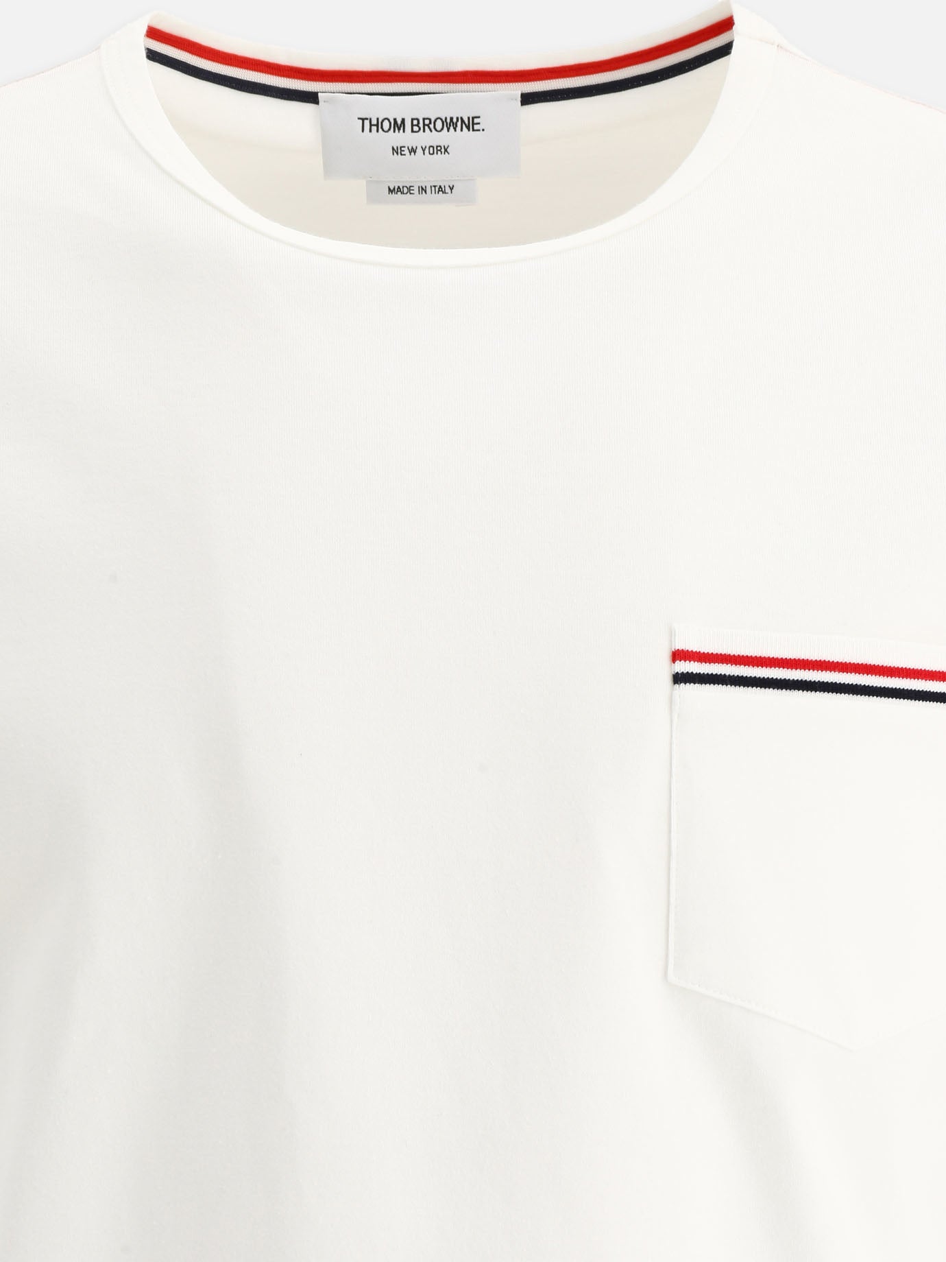 Thom Browne "RWB Pocket" t-shirt White