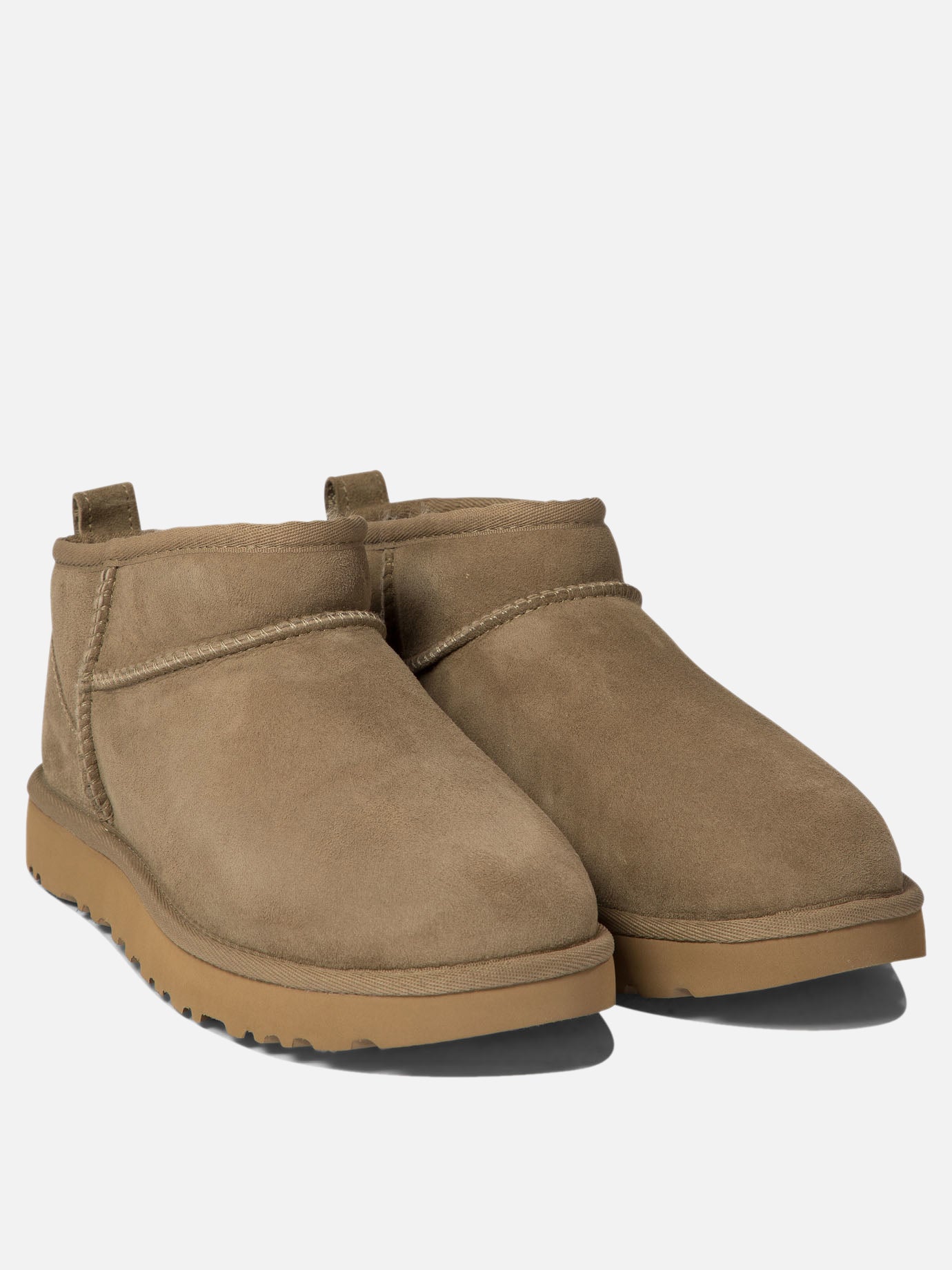 Ugg "Classic Ultra Mini" ankle boots Green