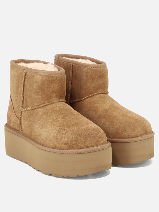 Pull-on boots 100% leather - 100% rubber  Beige - Ugg Women | PLP | VIETTI Online Store | 2
