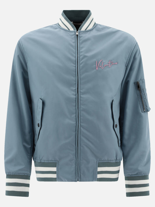 Bomber with VLogo Signature print