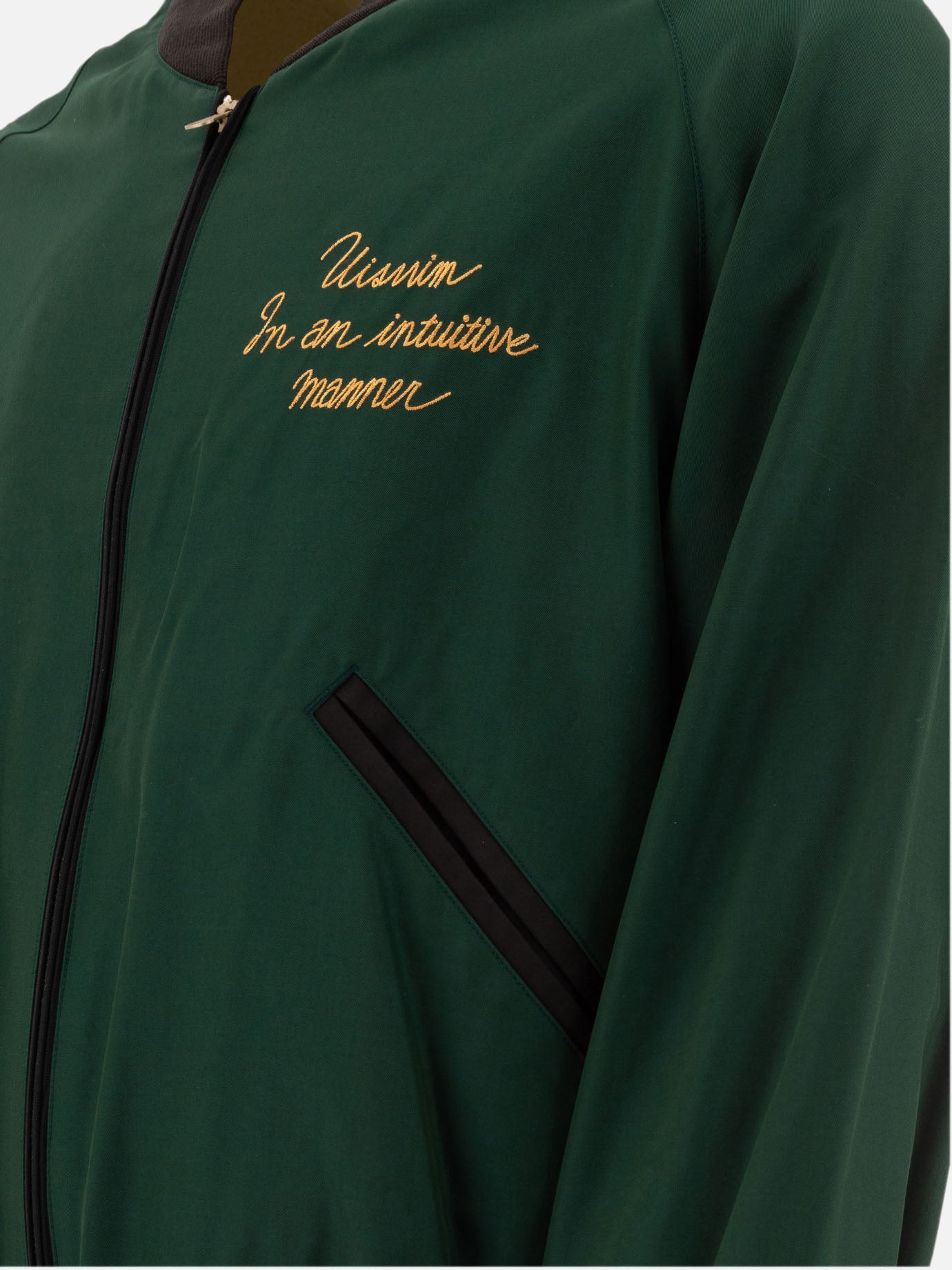 Visvim "Hackett" bomber jacket Green